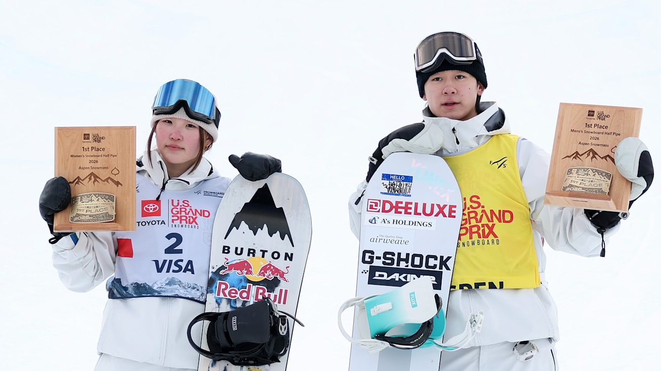 スノーボード 戸塚優斗、小野光希が優勝 重野秀一郎、冨田せなも表彰台