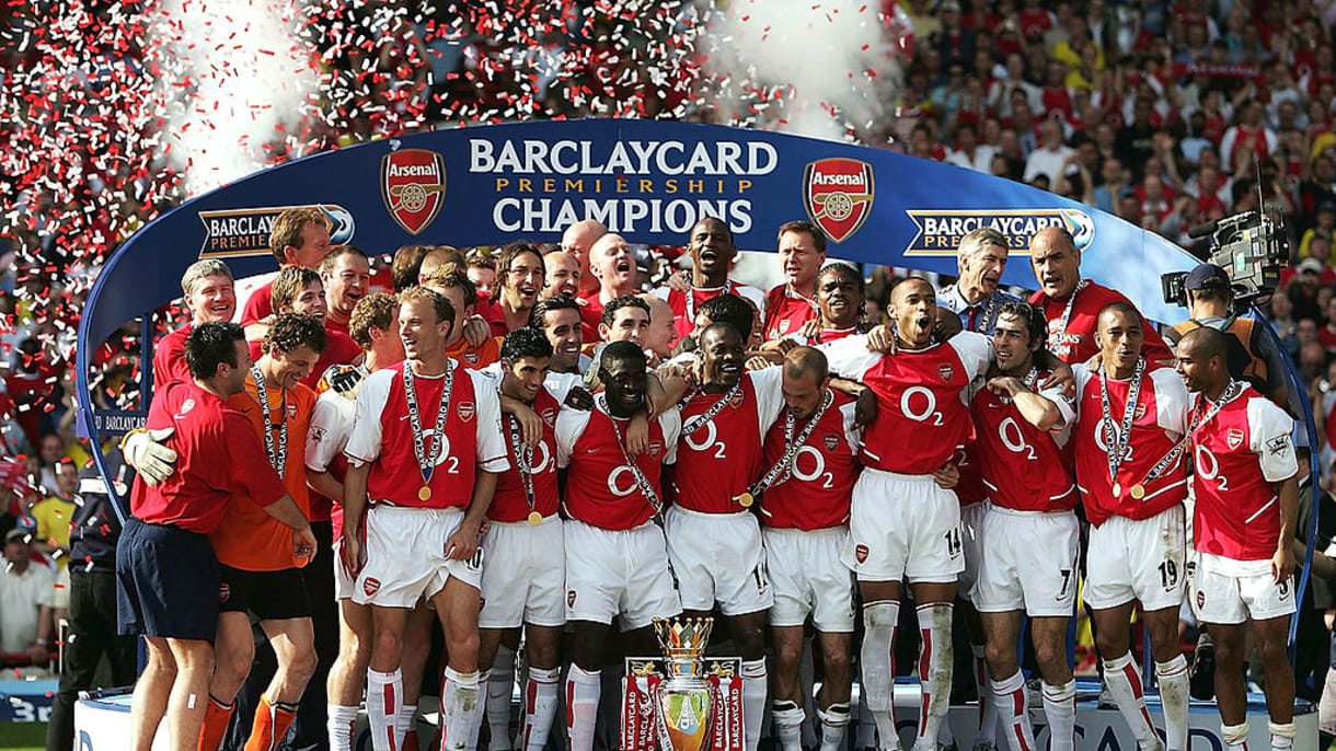 Arsenal 2023 Premier League Champions Celebration & Trophy Lifting