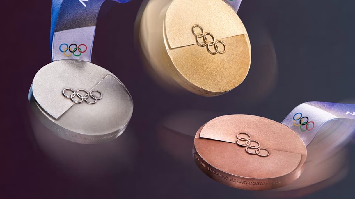 Milano Cortina 2026 Medal Design