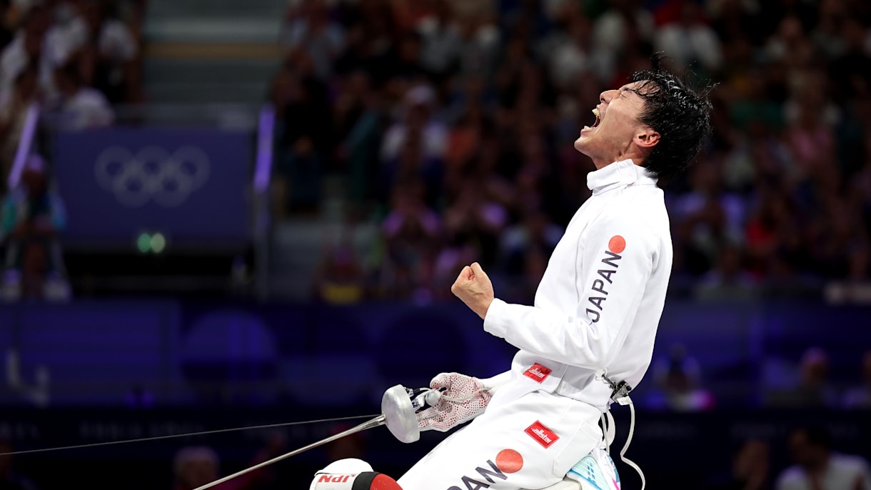 加納虹輝 フェンシング男子エペ個人で日本勢初の金メダル！パリ2024