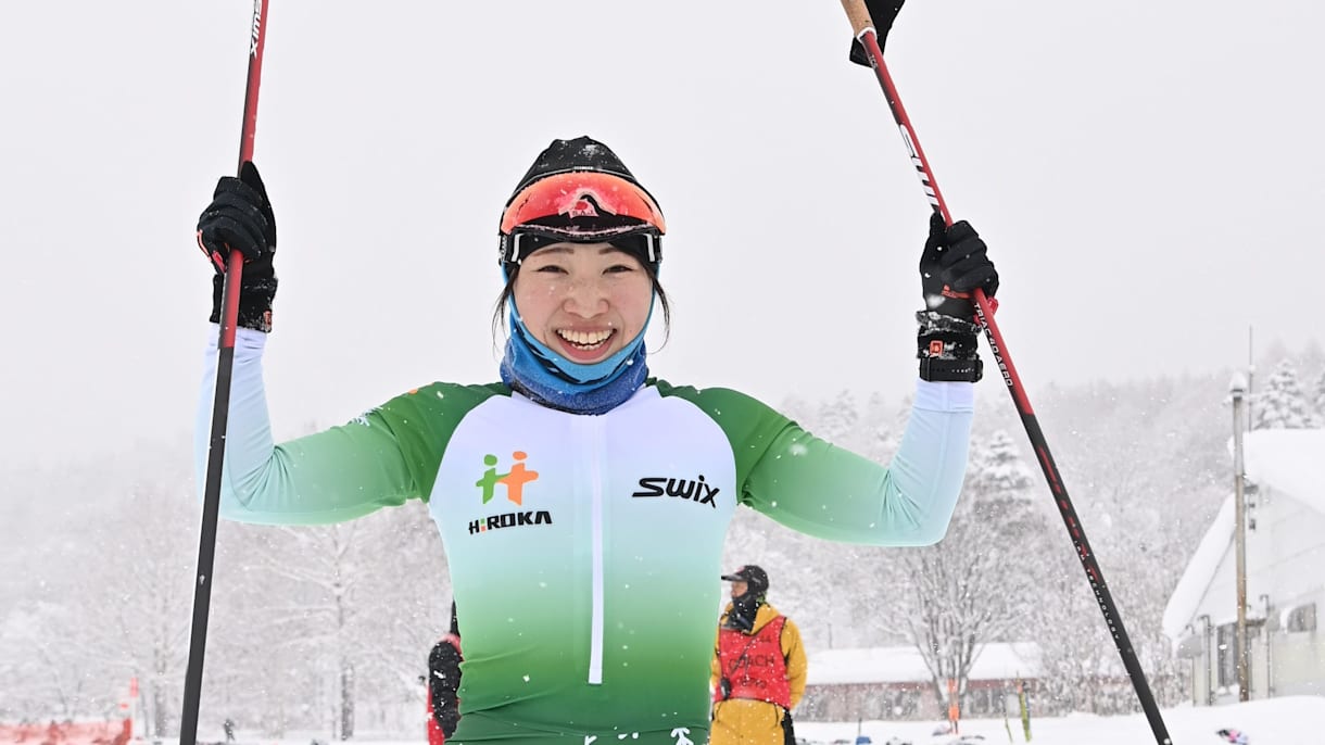 男子パーシュート優勝は宇田崇二…女子は土屋正恵が制す【スキー