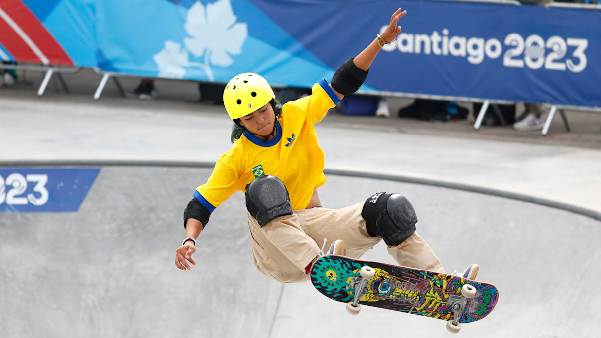 Pan 2023: Augusto Akio leva a prata no skate park, jogos pan-americanos