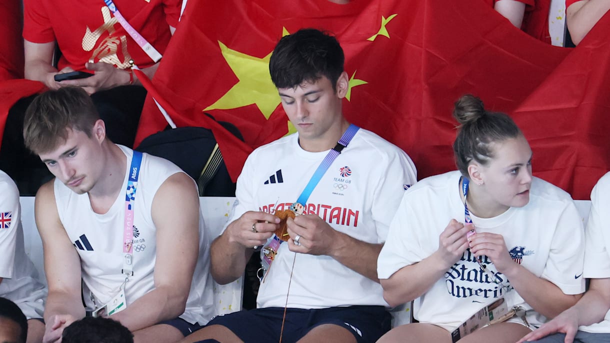 東京2020で「編み物王子」として注目を集めた飛込のトム・デイリーが