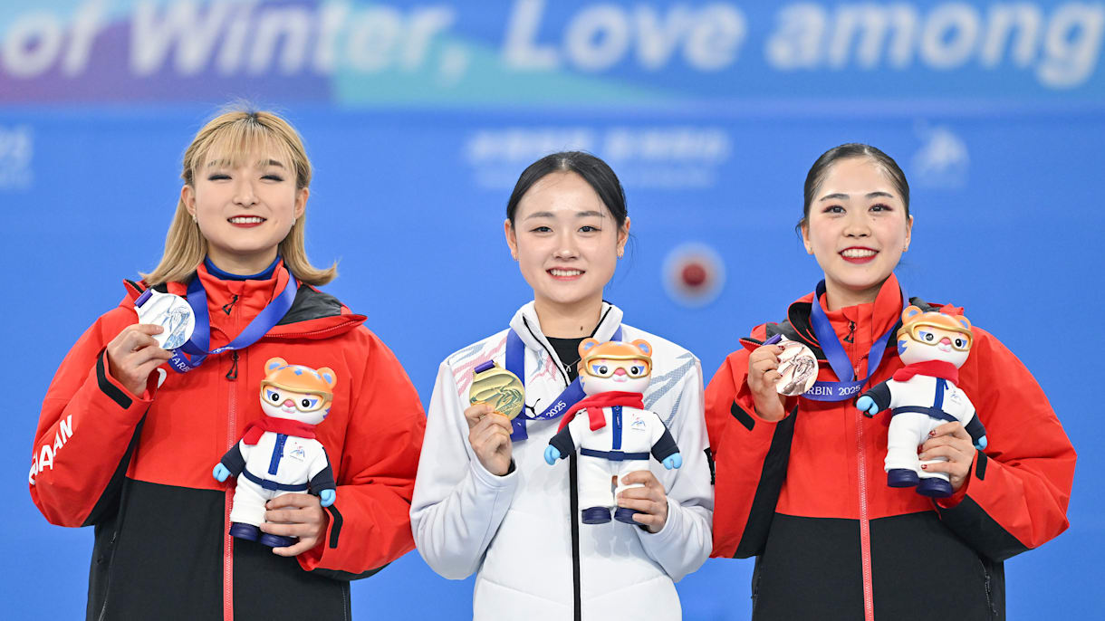 日本代表選手 メダリスト一覧／2025年アジア冬季競技大会ハルビン
