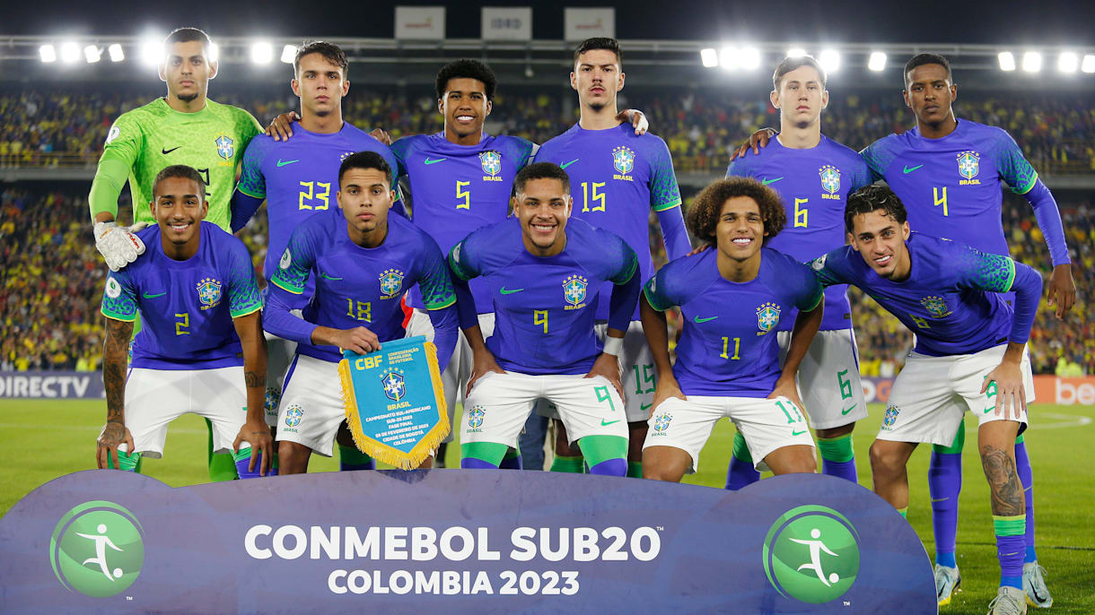 Brasil sub20 2-0 Uruguay S20 (12 de Feb., 2023) Análisis del