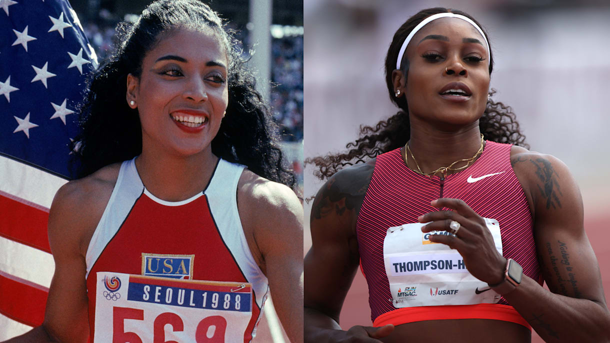 Can Elaine Thompson-Herah break Flo-Jo's 100m world record? Athletics  women's 100m: Top 10 times in history