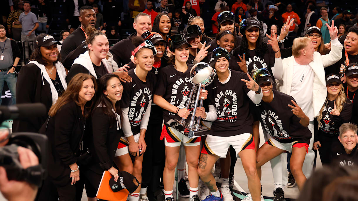Las Vegas Aces Back 2 Back Champions 2023 WNBA Finals Championship