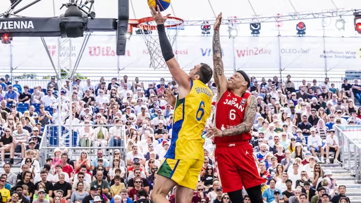 Notícias  Brasil vence três jogos na estreia da Copa do Mundo de Basquete  3x3 masculina e feminina