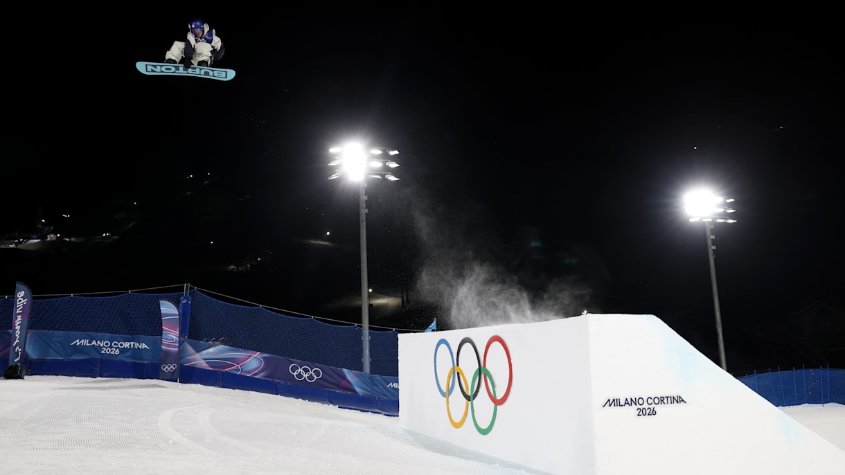 スノーボード荻原大翔 ビッグ・エア「決勝は自分らしく0か100かの100を