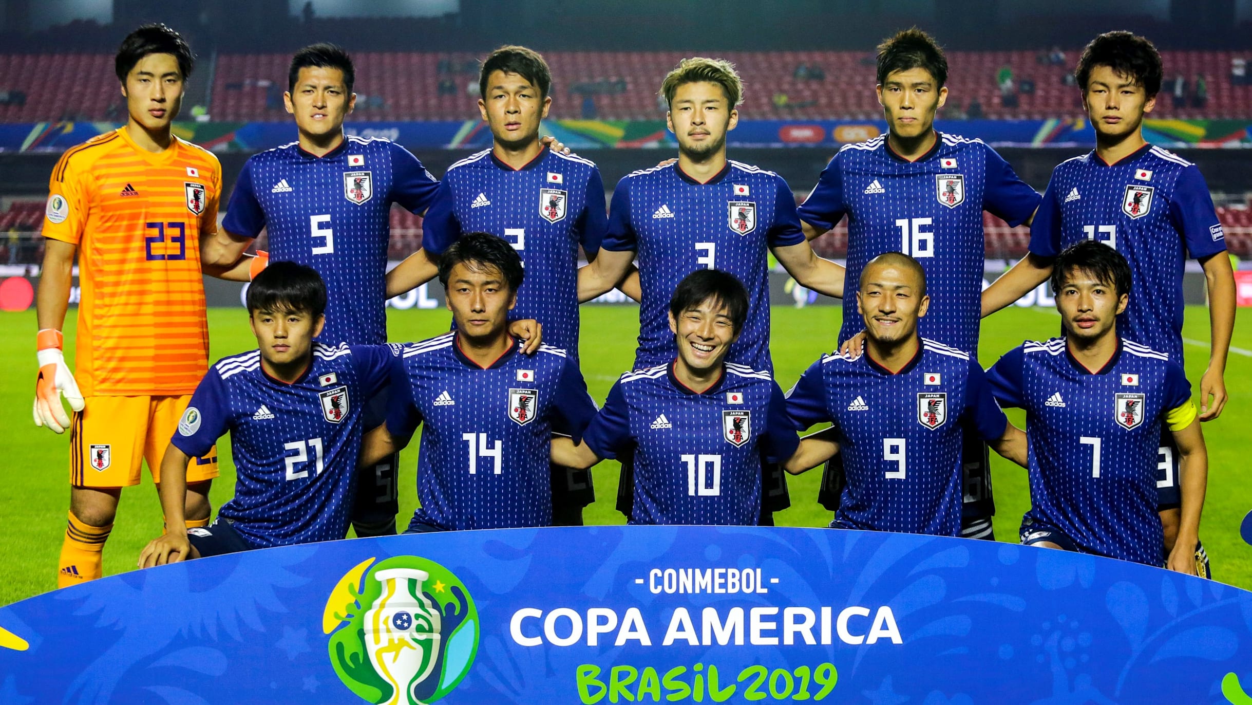 2019 EAFF韓国大会 仲川輝人選手 日本代表ユニフォーム