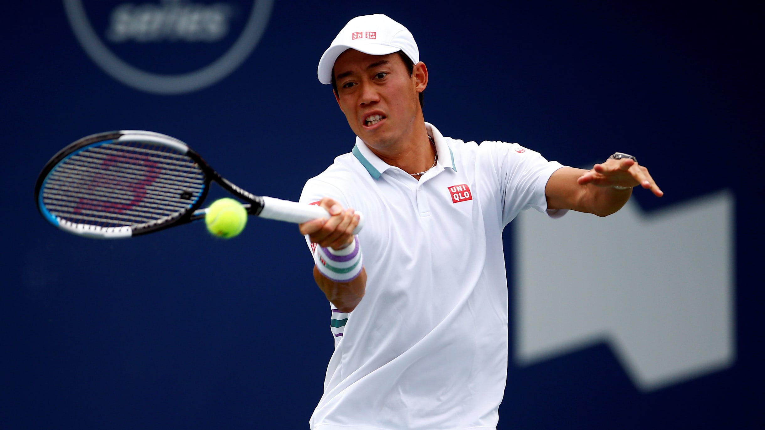 錦織圭選手サイン入り水筒 ATPツアー