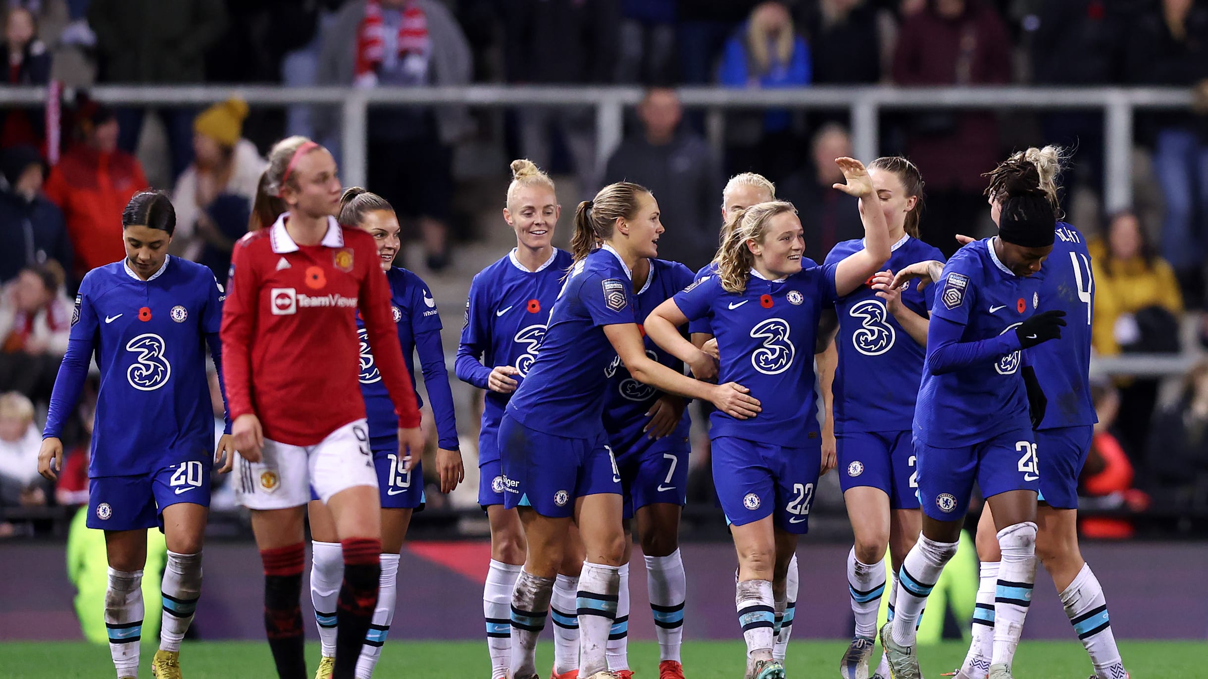 Chelsea FC v Arsenal Barclays Womens Super League available as