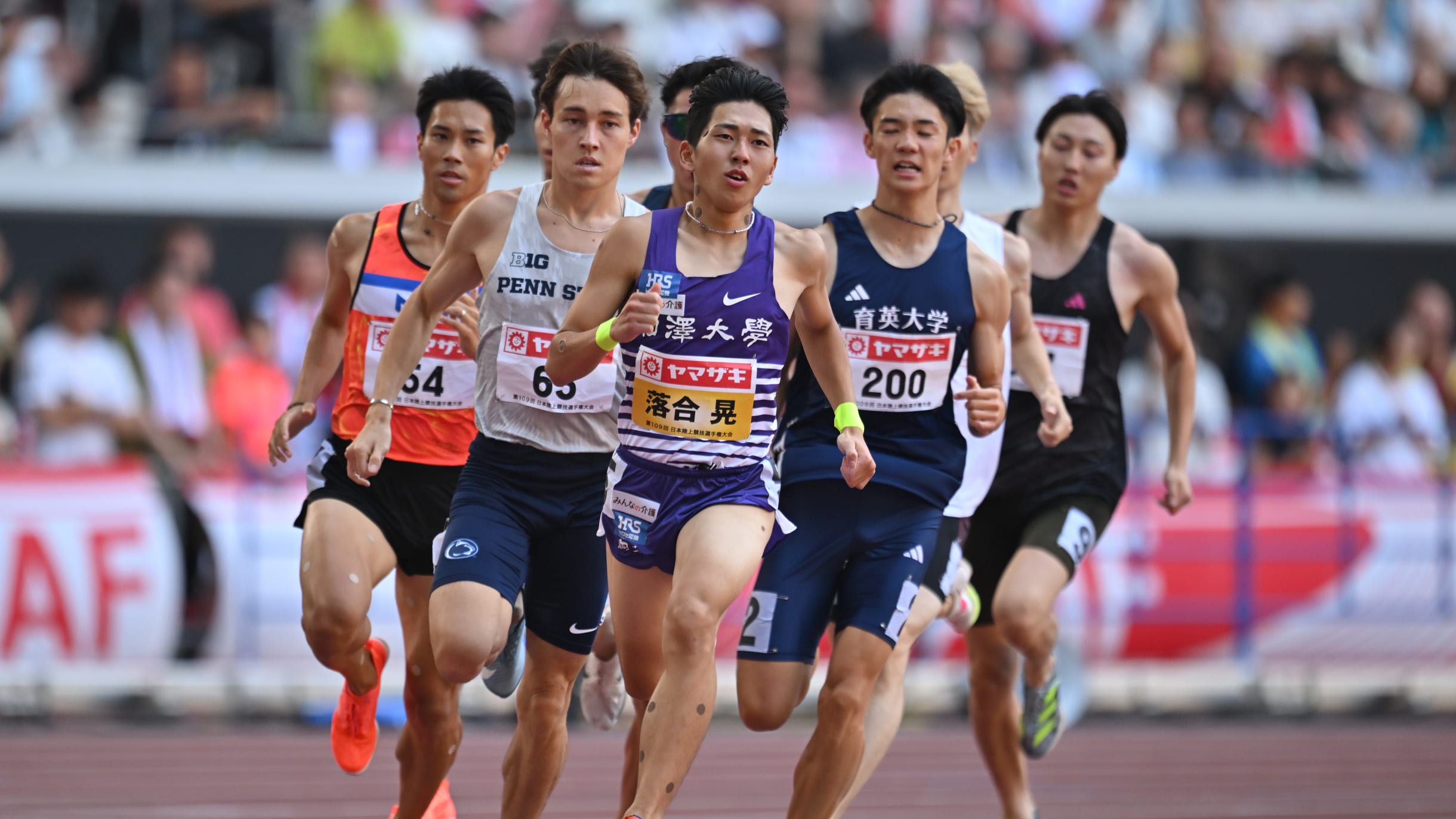 東京2025世界陸上】男子800m日本記録保持者の落合晃が初代表 次世代