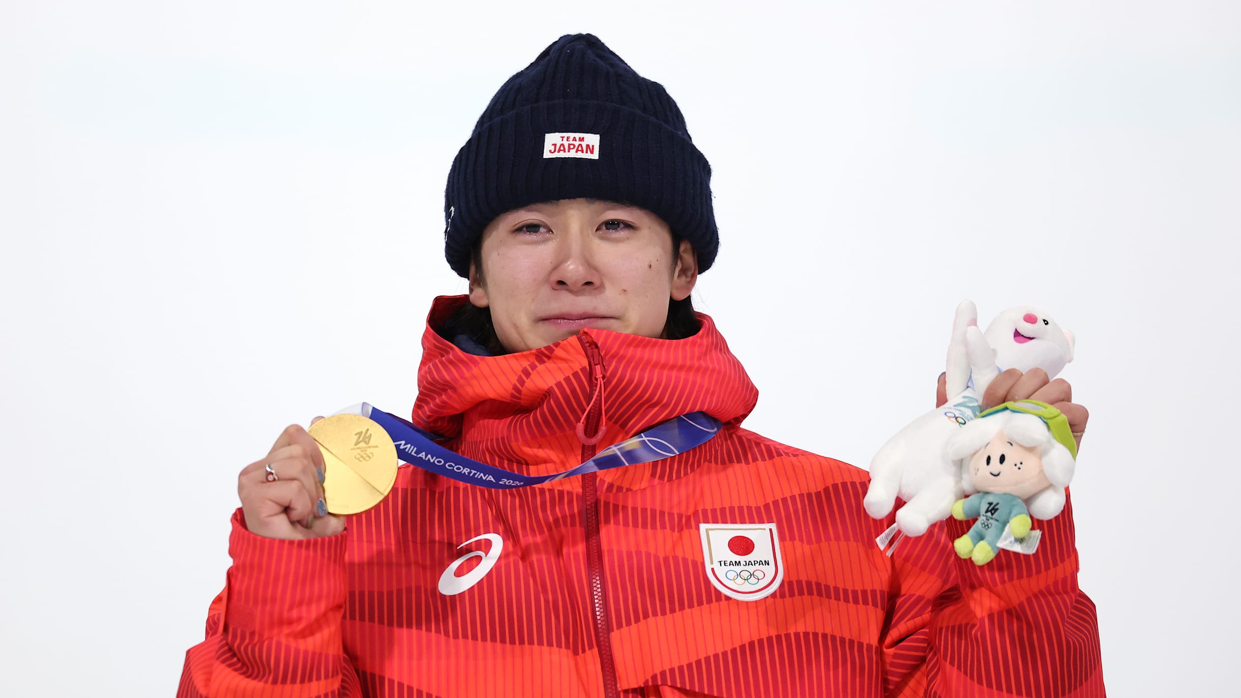 戸塚優斗が嬉し涙の金 オリンピックで「やっと納得いくランを決められ