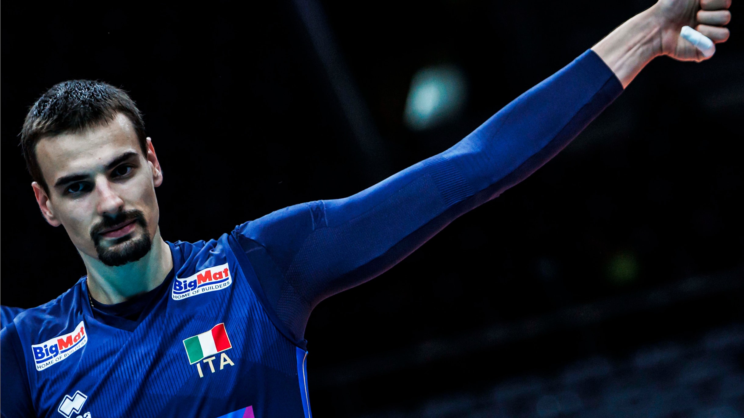 Simone Giannelli pela Itália