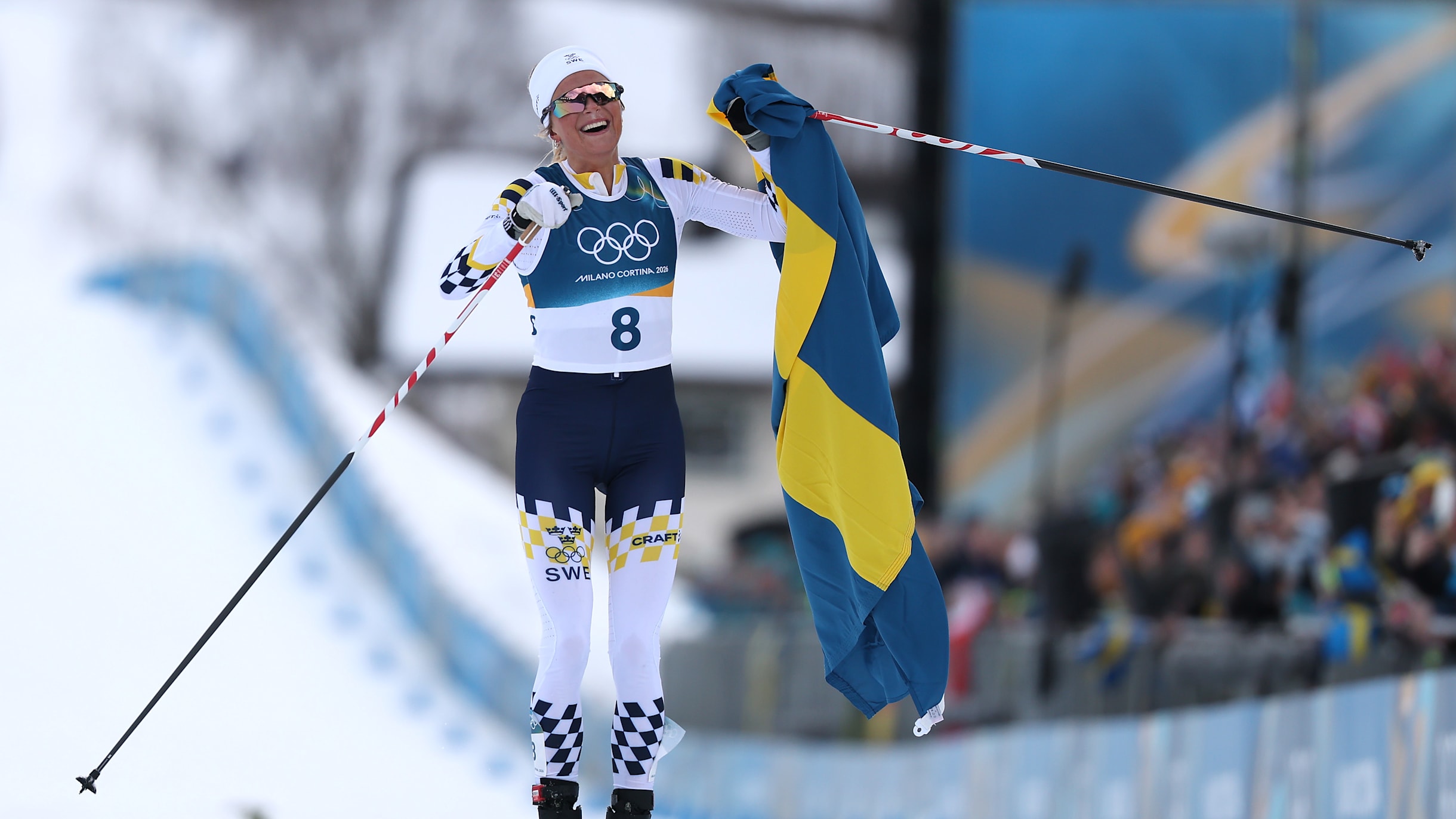 Winter Olympics 2026: Frida Karlsson wins gold in women's 10km +