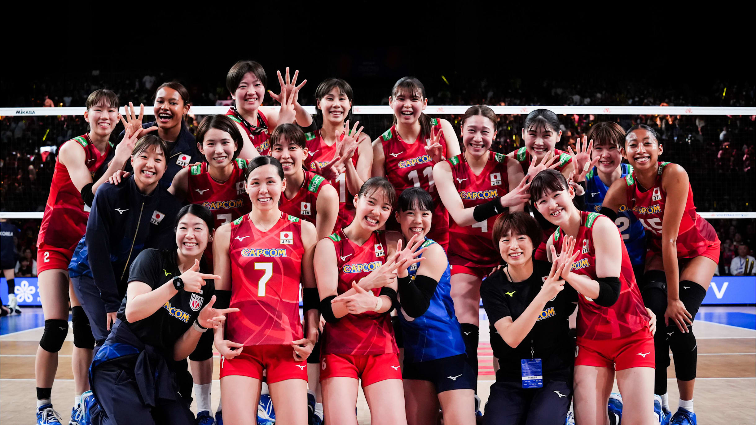 バレーボール女子日本代表 パリ2024出場決定!「目標をクリアし バレーボール女子日本代表 パリ2024出場決定!「目標をクリアし