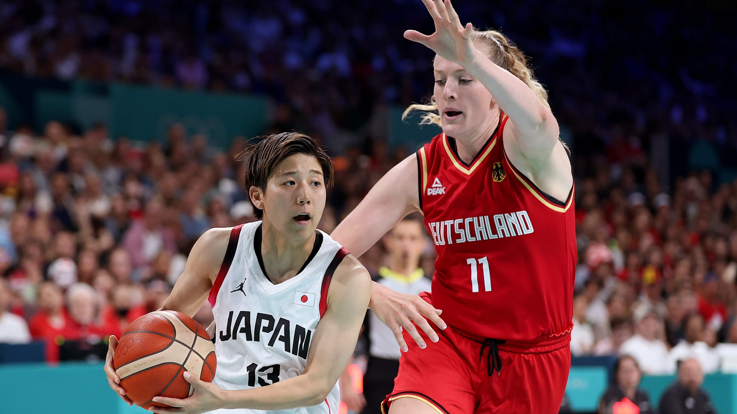 女子日本代表がドイツ代表に敗れ予選ラウンド2連敗｜パリ2024
