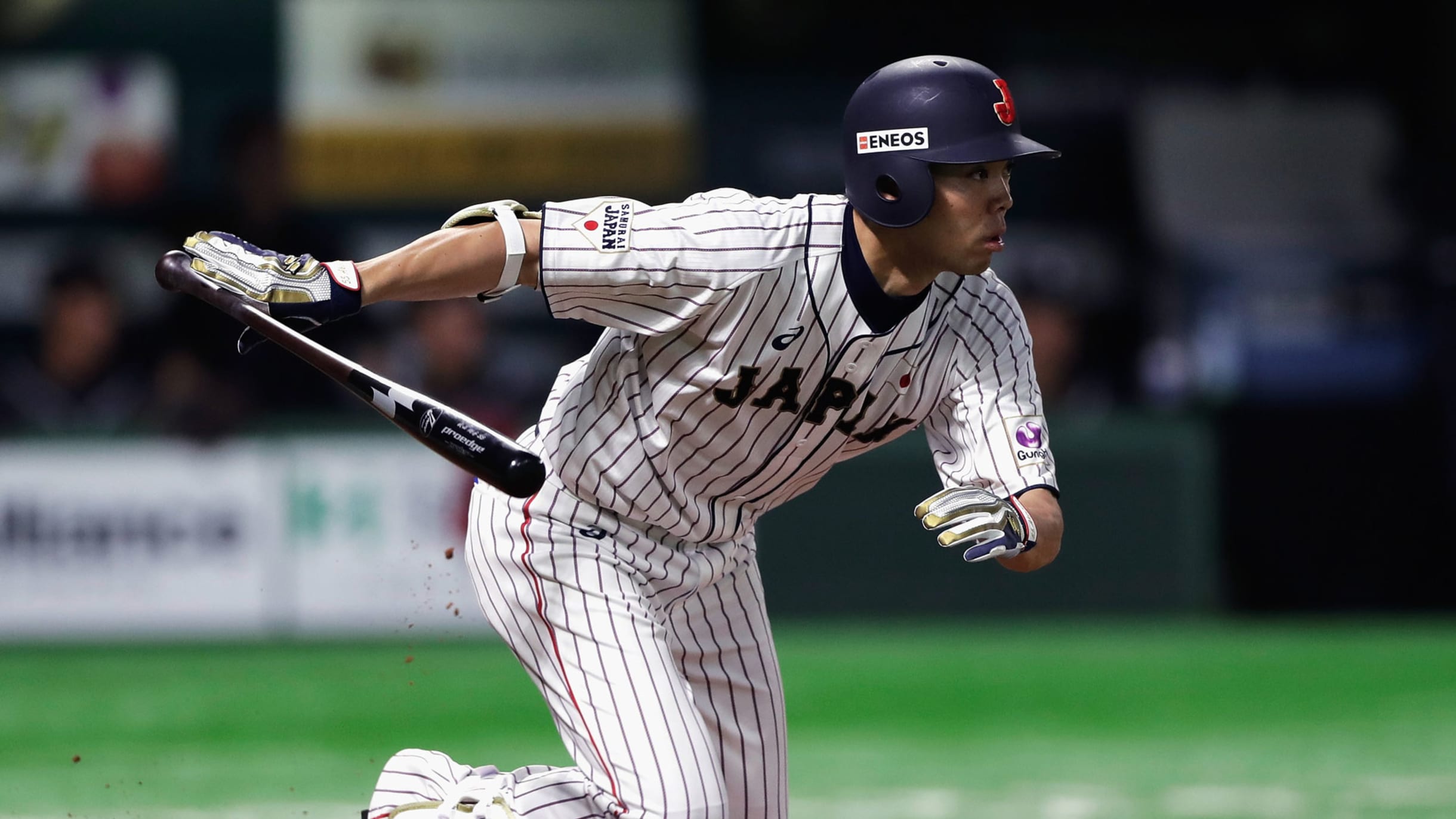 侍ジャパン、秋山翔吾が右足薬指骨折によりプレミア12欠場…丸佳浩を