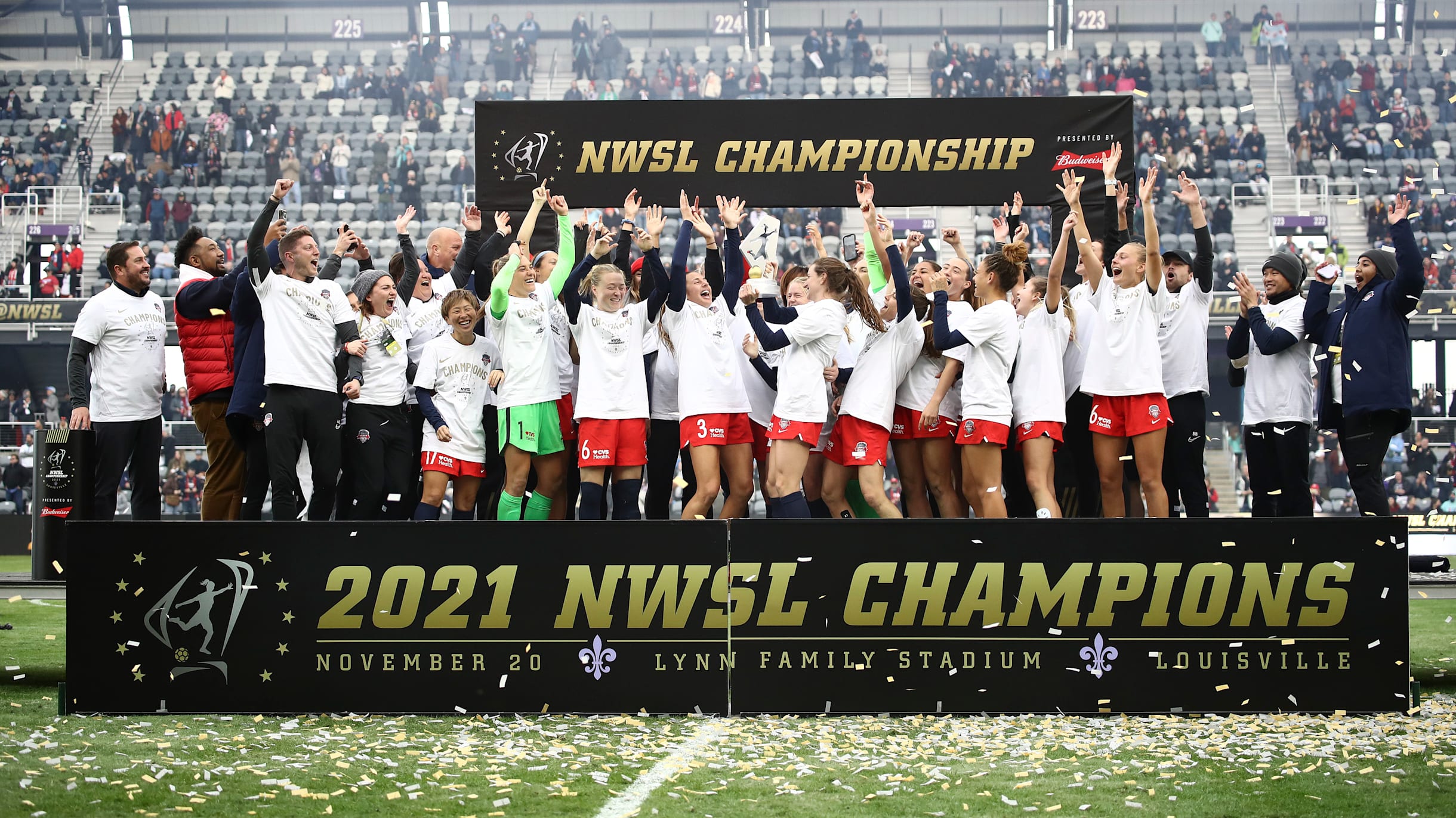 NWSL championship: Washington Spirit beat Chicago Red Stars for title