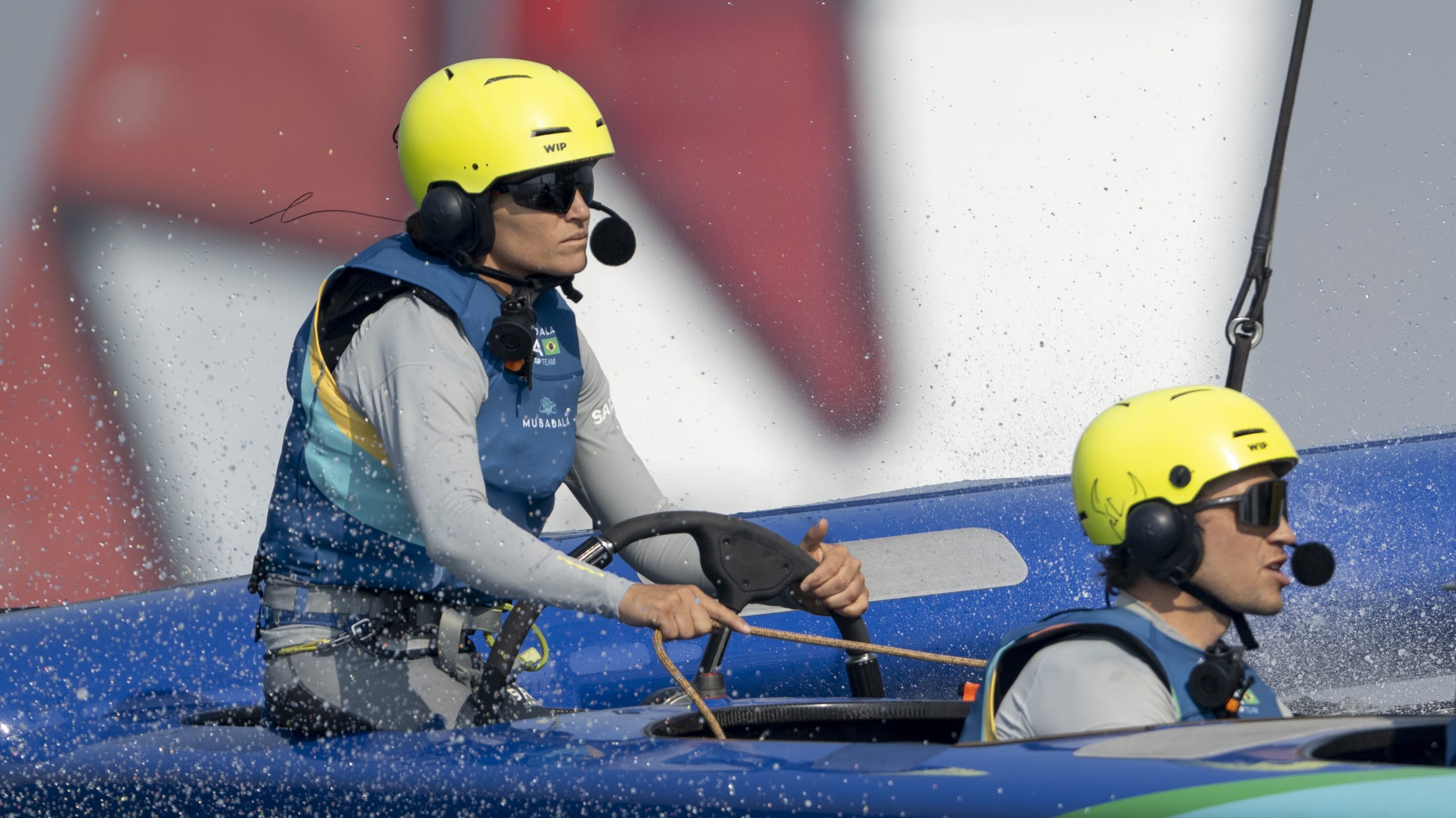 Martine Grael making waves with team Brazil in Sail Grand