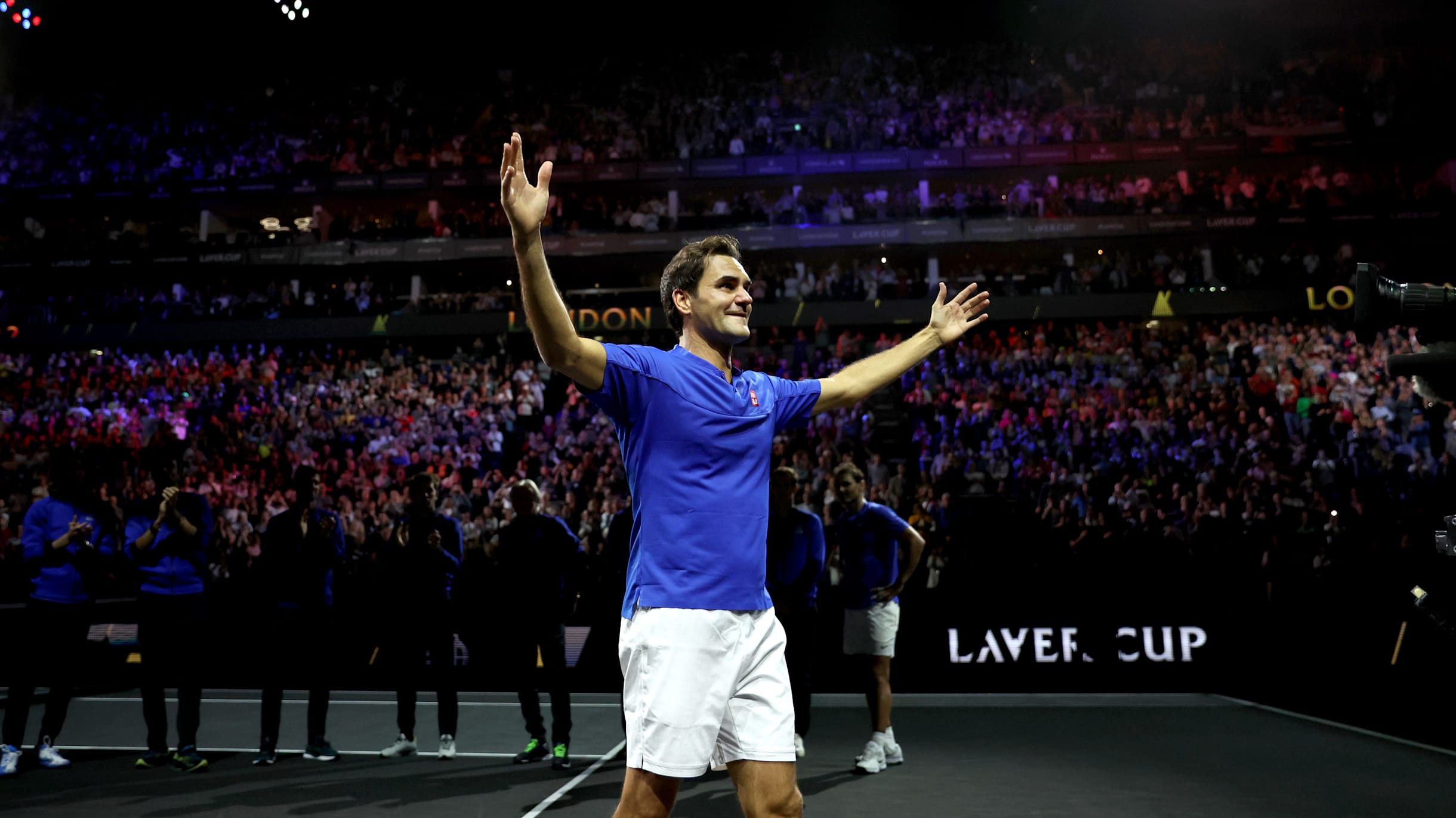 Federer's farewell to be in doubles; comeback? 'No, no, no