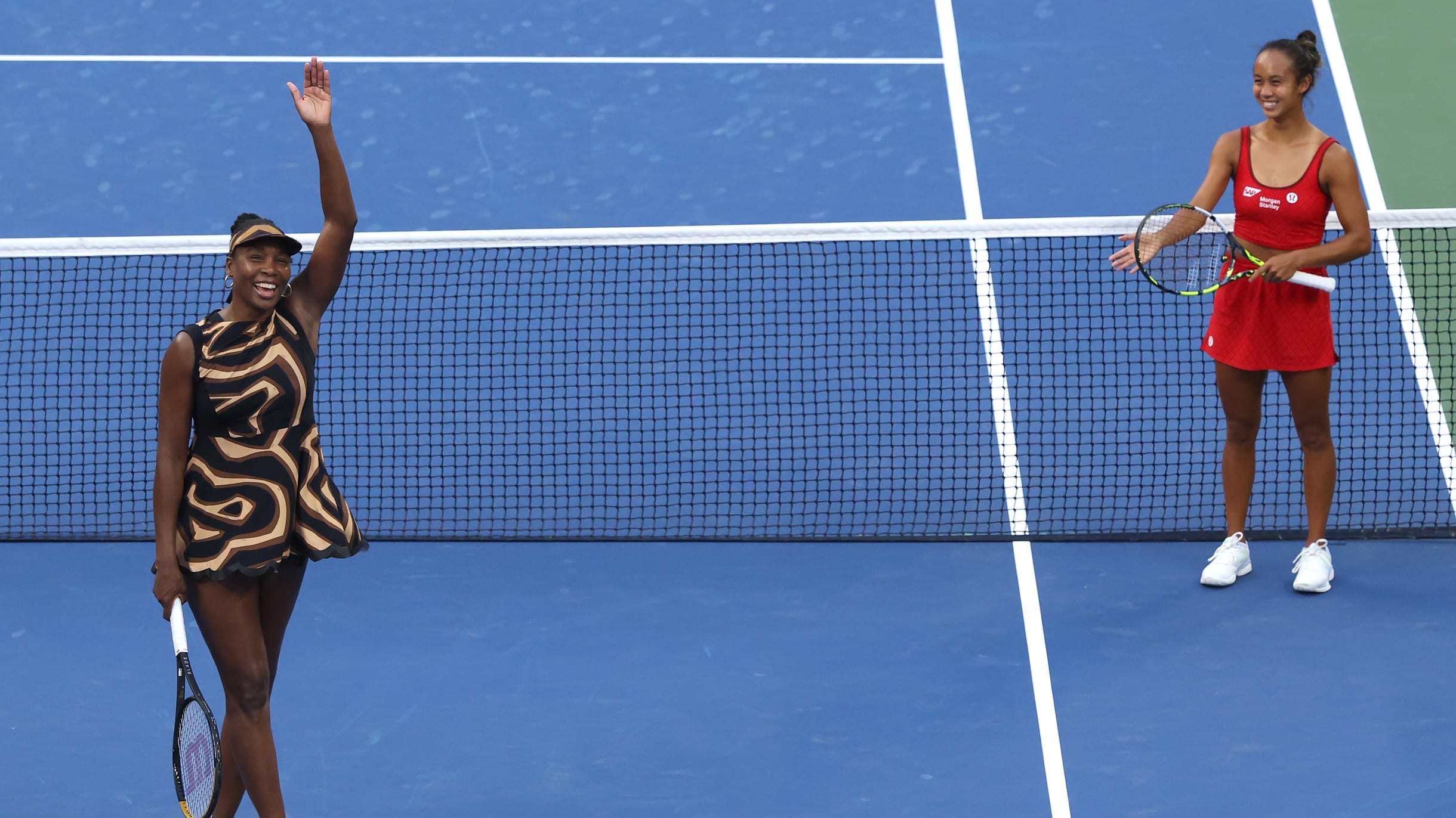 US Open 2025: Tennis legend Venus Williams and rising star Leylah