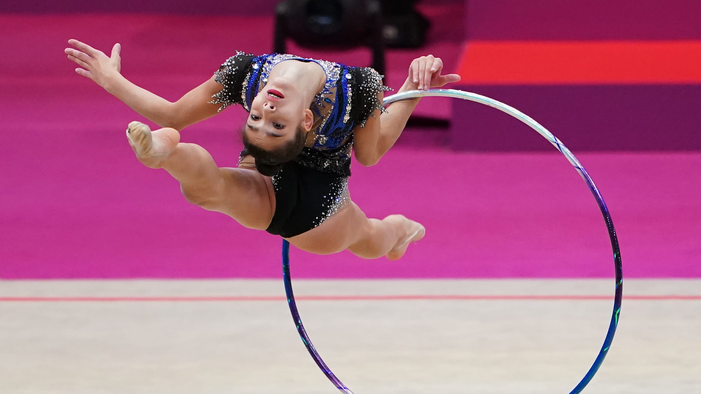 Rhythmic Gymnastics Italys Sofia Raffaeli claims historic gold medals