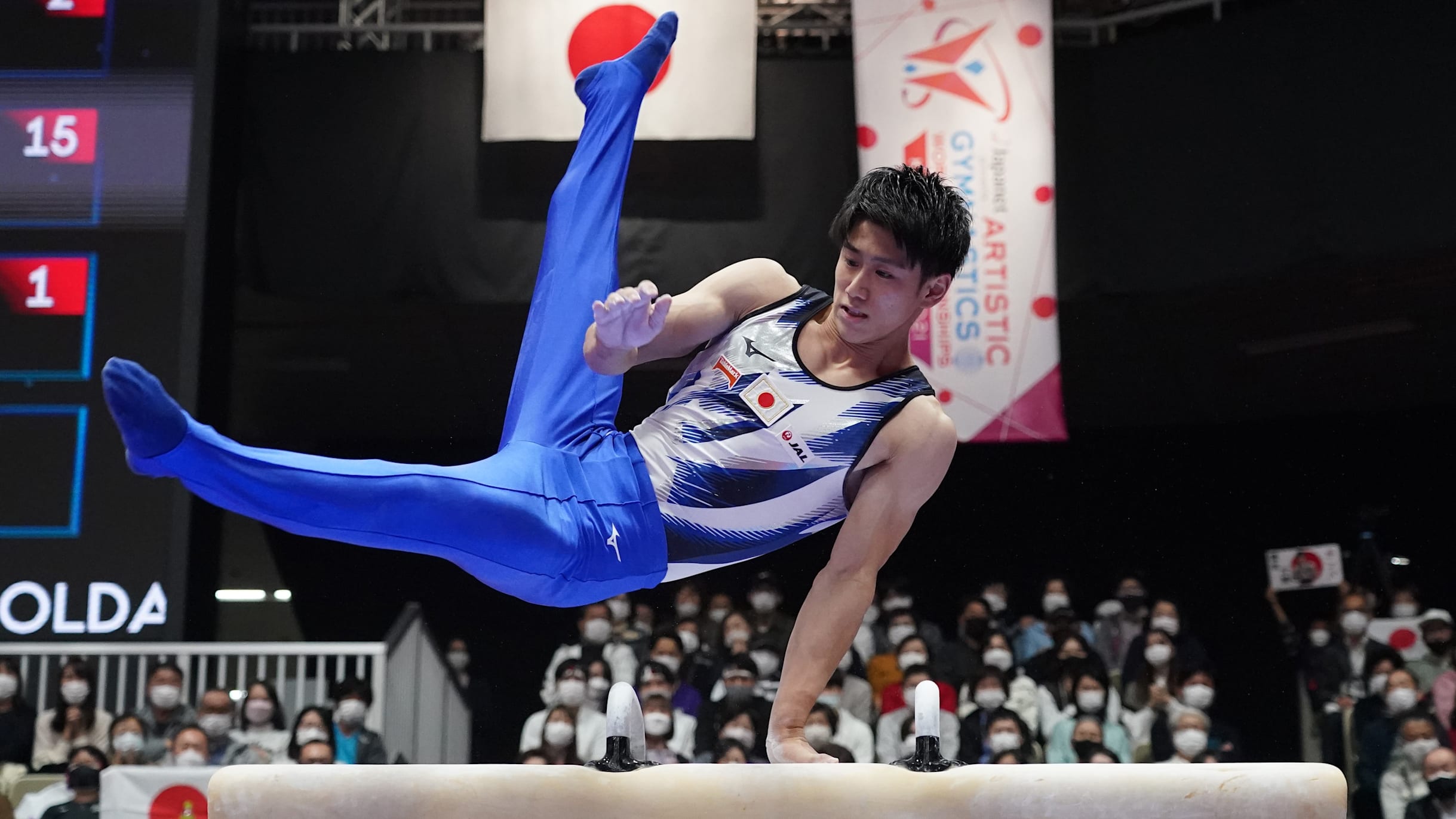 体操】世界選手権男子個人総合決勝：東京五輪金メダリスト橋本大輝は準 