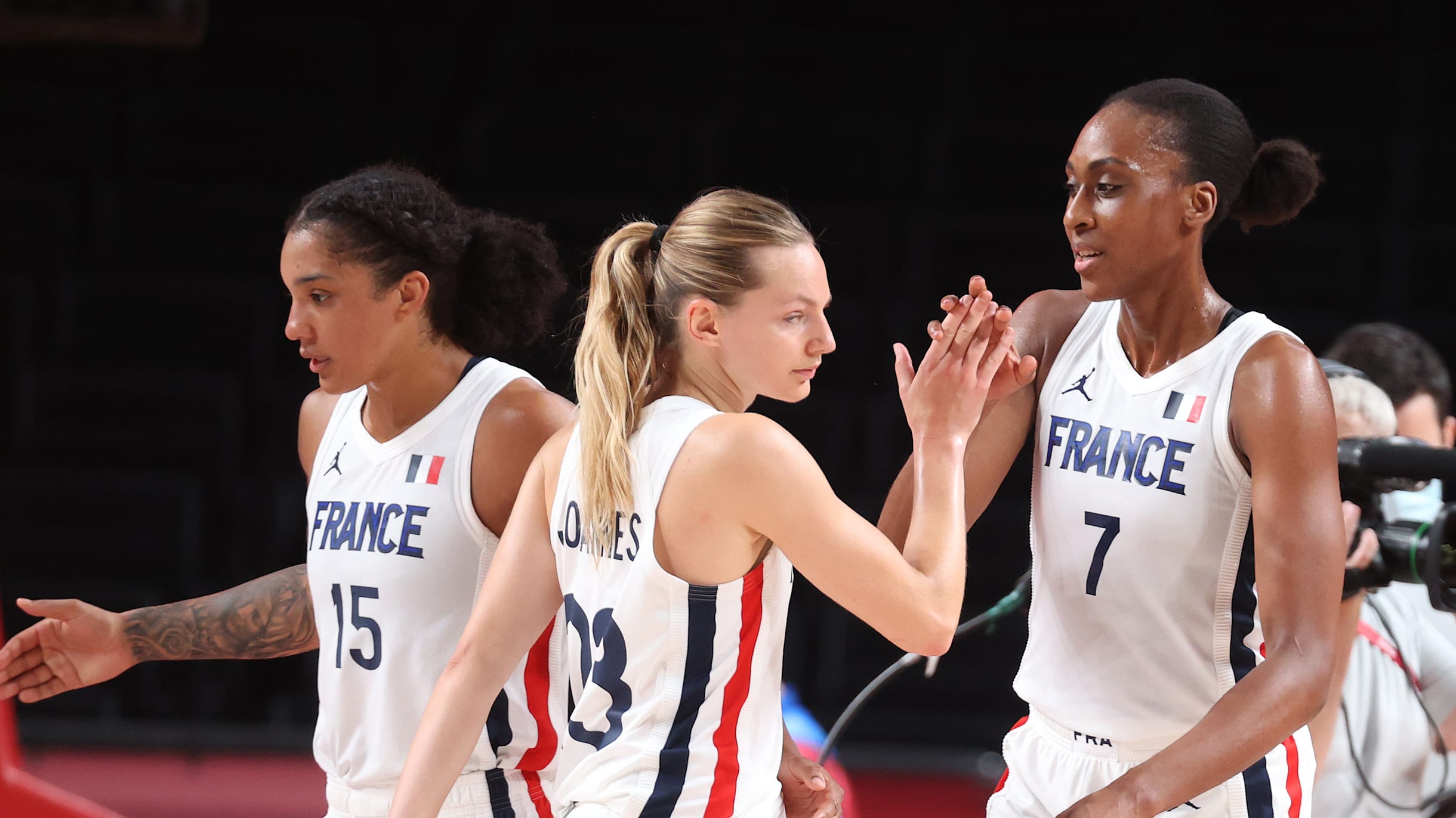 L equipe de France va preparer l EuroBasket feminin 2023 avec 23 joueuses dont Sandrine Gruda Marine Johannes Dominique Malonga et Gabby Williams