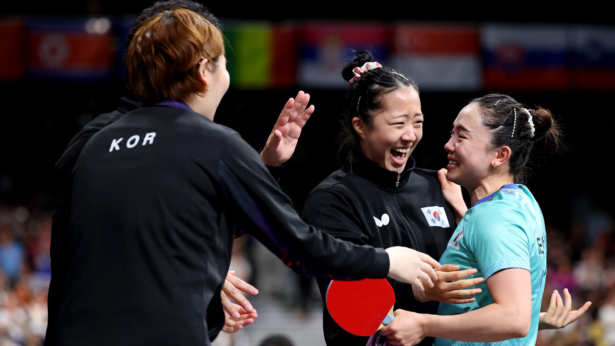 韓国がドイツを下し銅メダル獲得丨パリ2024卓球女子団体3位決定戦