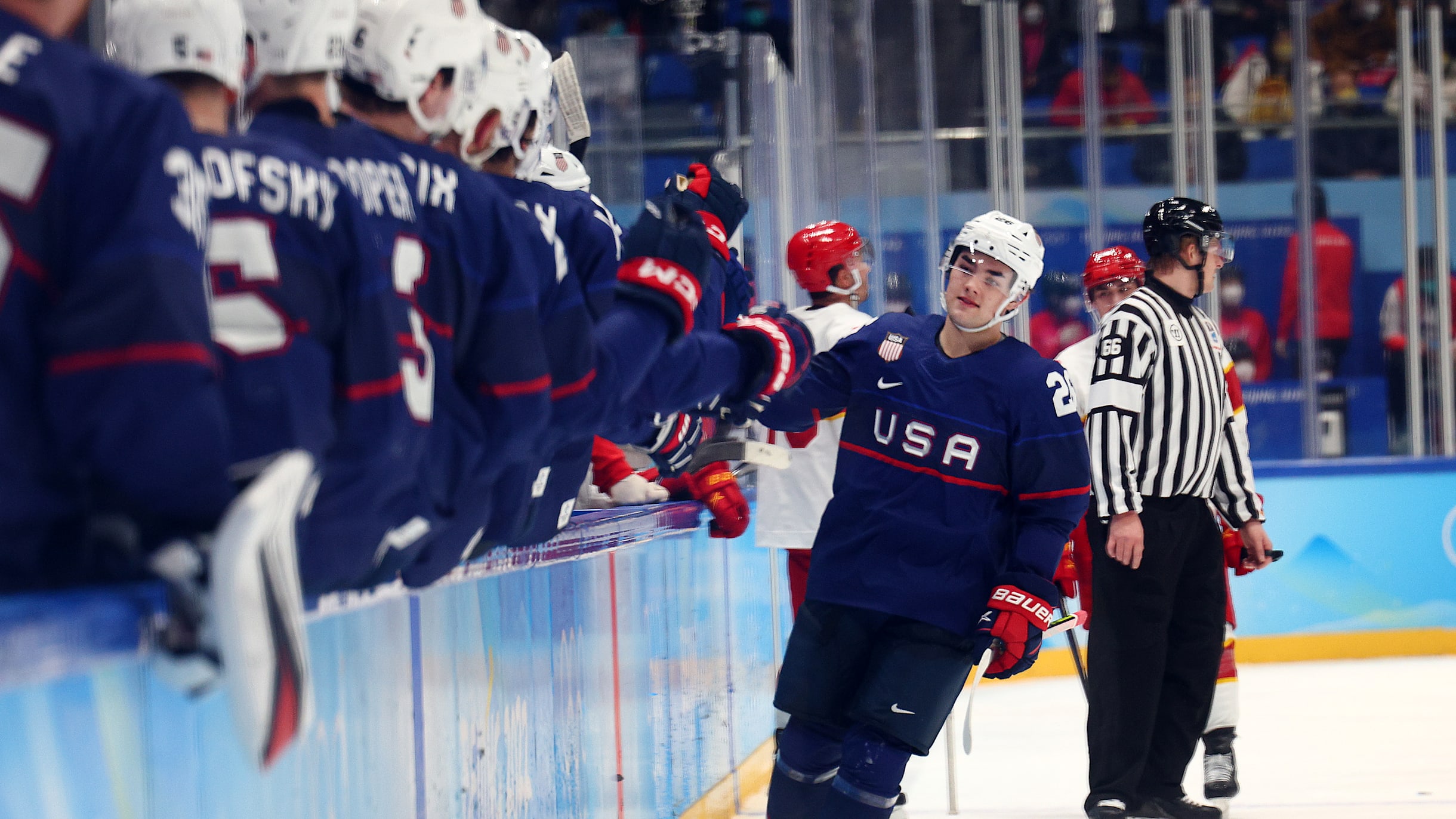 U.S. men's hockey roster for world championship includes three Olympians -  NBC Sports