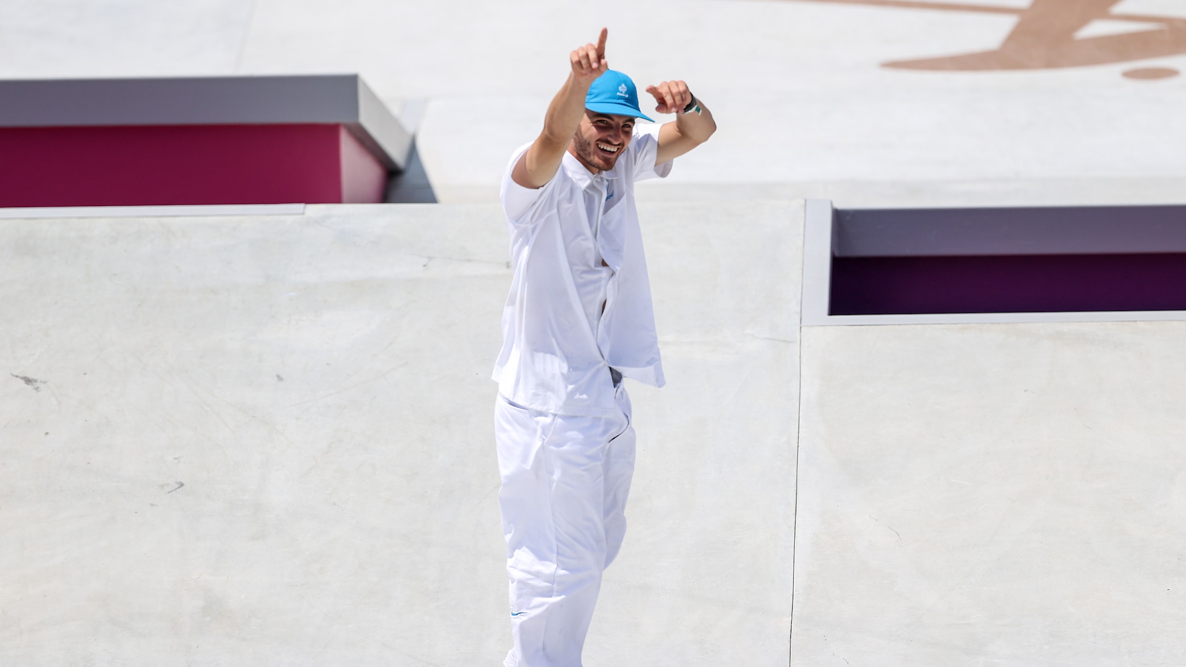 Skateboarding fashion steals the show at Tokyo 2020