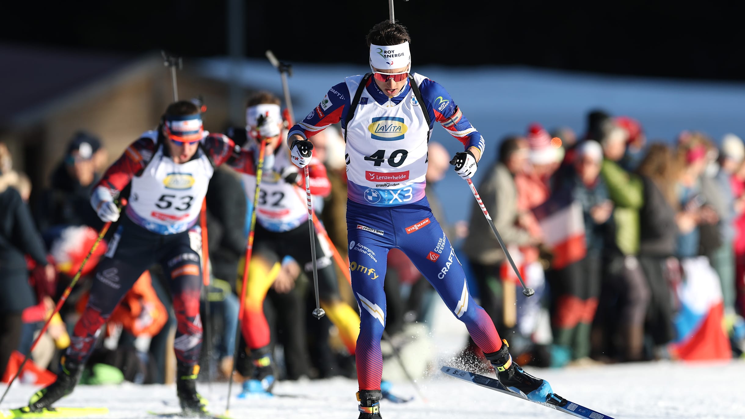 2025 Biathlon World Championships: Eric Perrot storms to men's