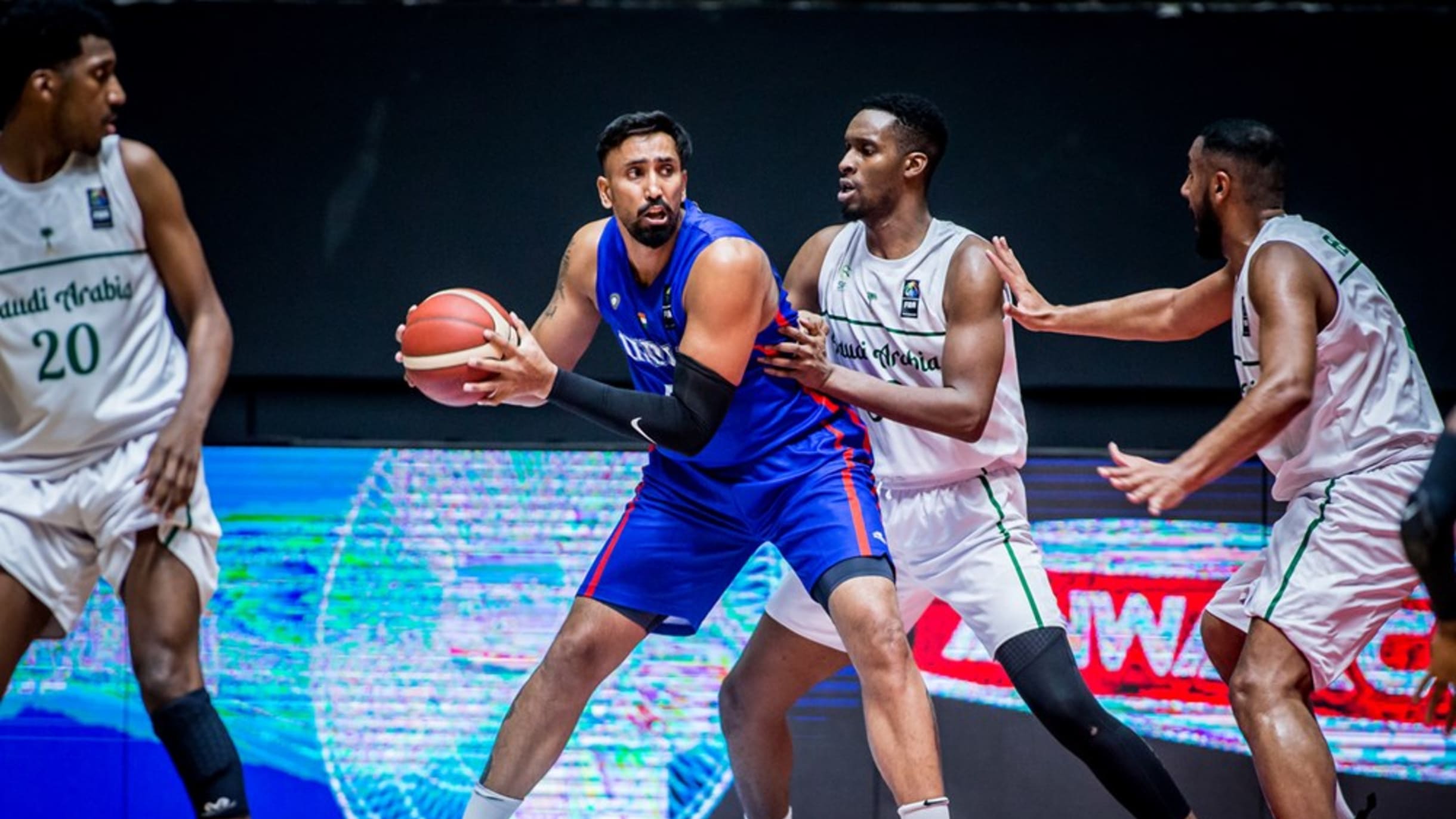 Olympic pre qualifiers basketball 2023 India lose to Saudi Arabia