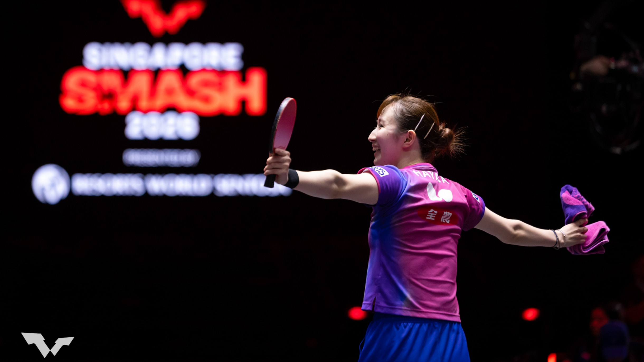卓球シンガポールスマッシュ2026シングルス男女ラウンド16丨放送予定