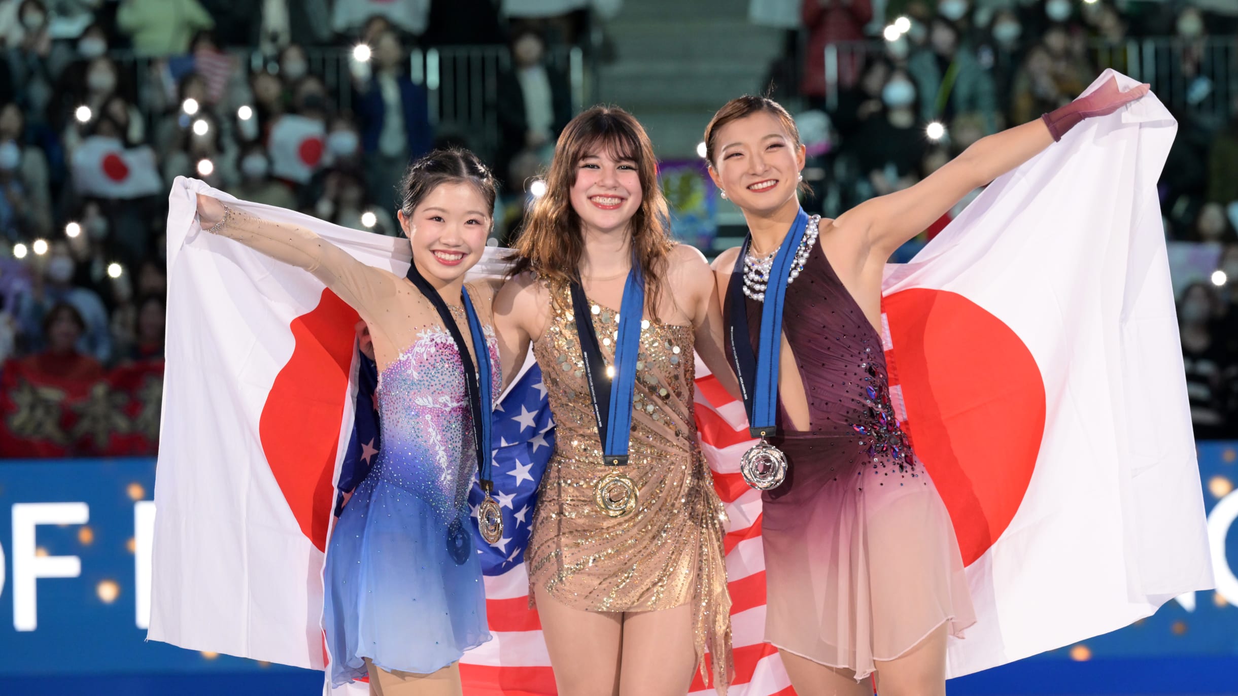 フィギュアスケート中井亜美が日本勢トップの2位「予想をはるかに