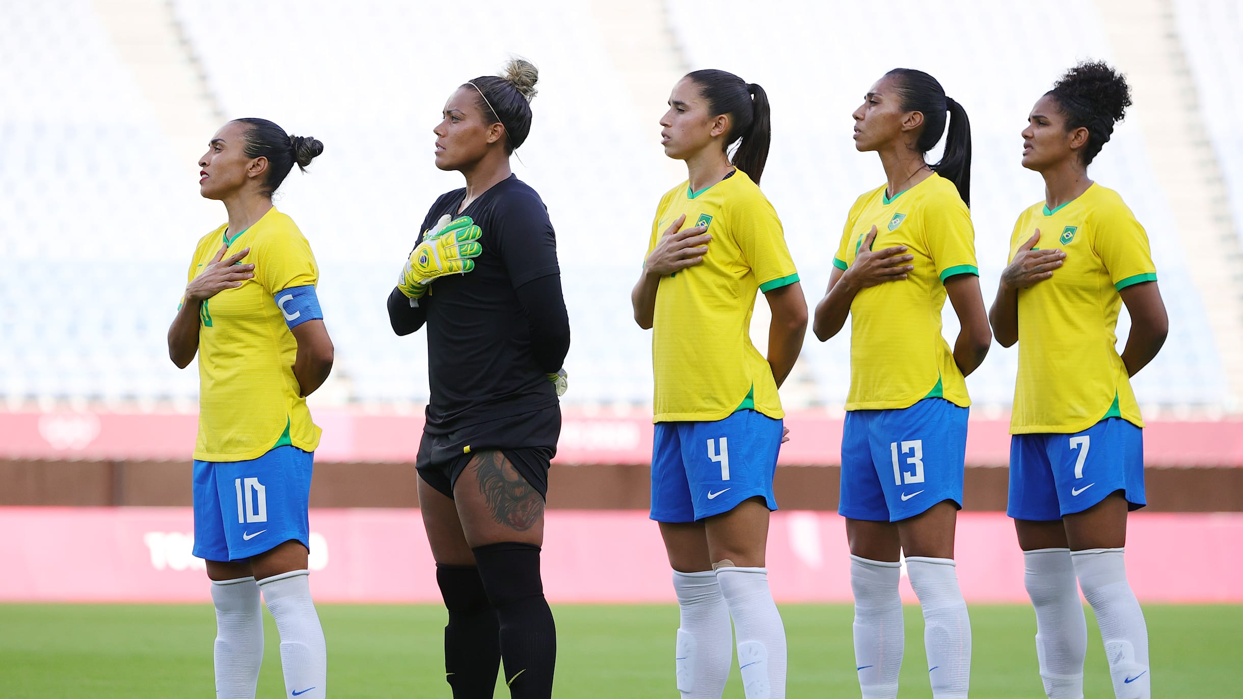 Confira a convocação da Seleção Brasileira feminina para os
