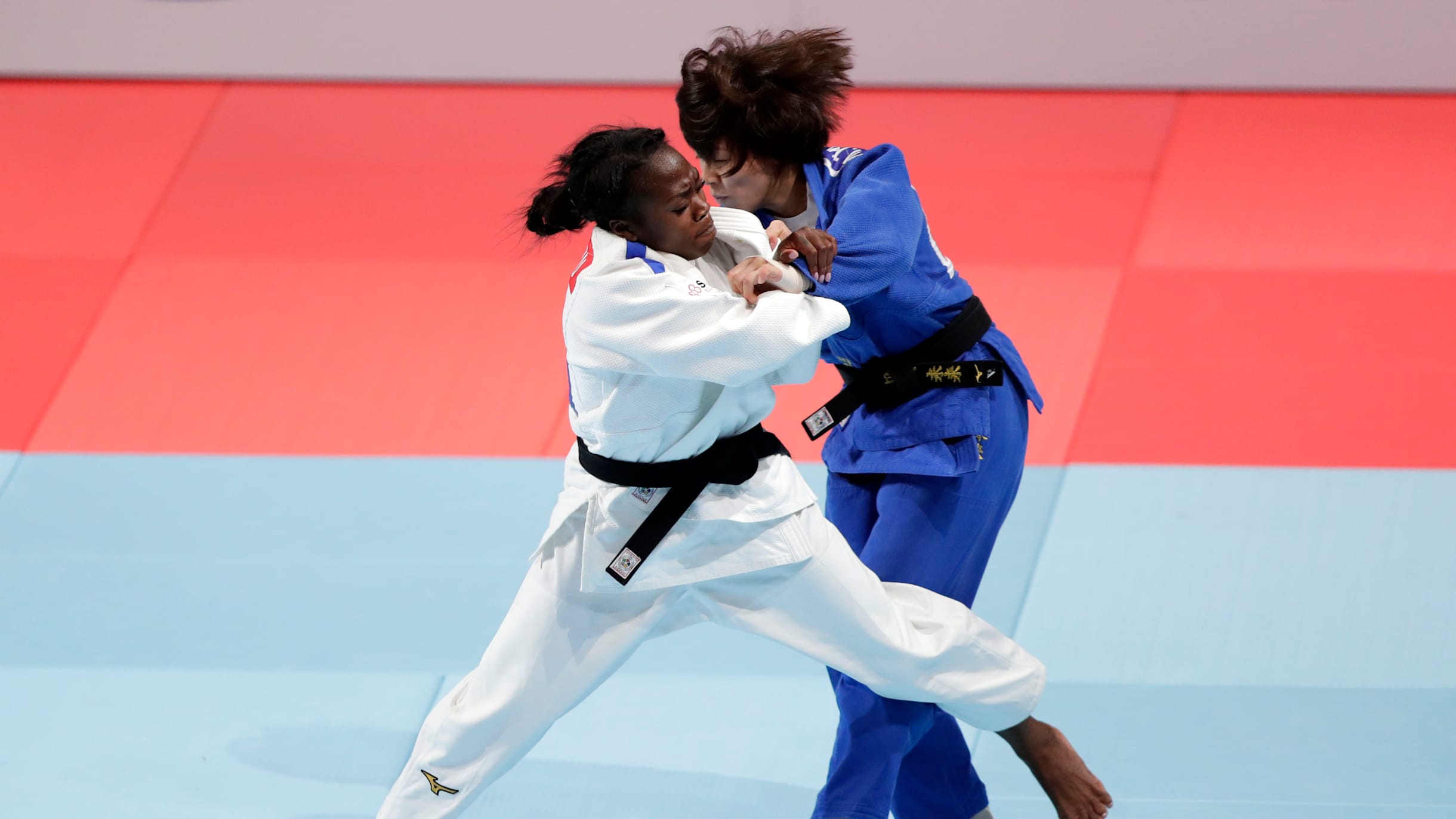 Clarisse Agbegnenou wins historic fifth World judo title