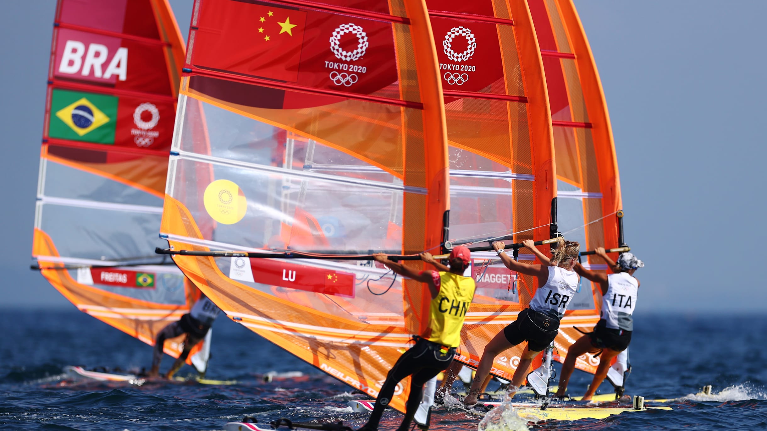 LU Yunxiu wins last women's windsurfing RS:X Olympic title