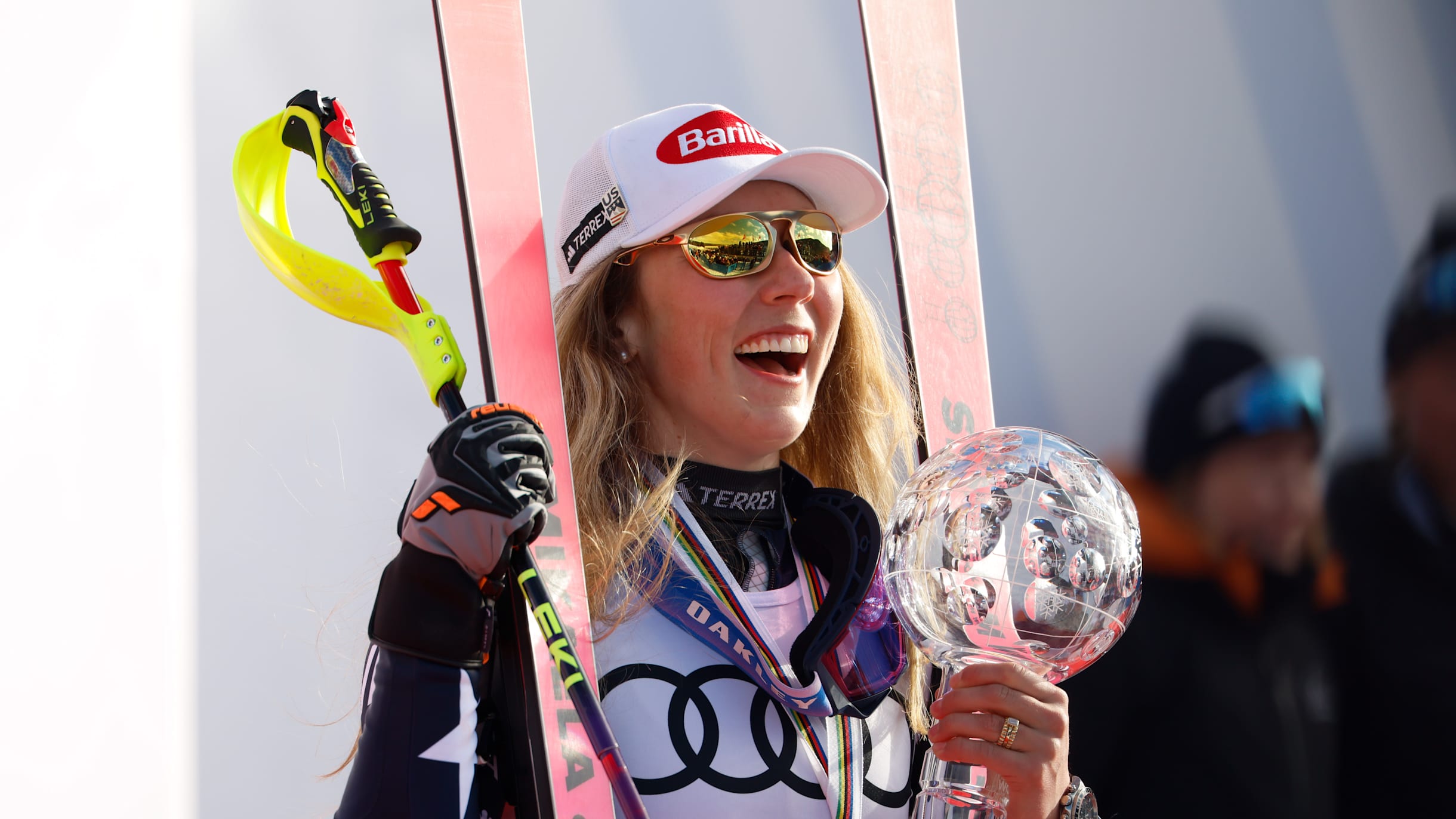 Mikaela Shiffrin secures overall World Cup Crystal Globe to cap