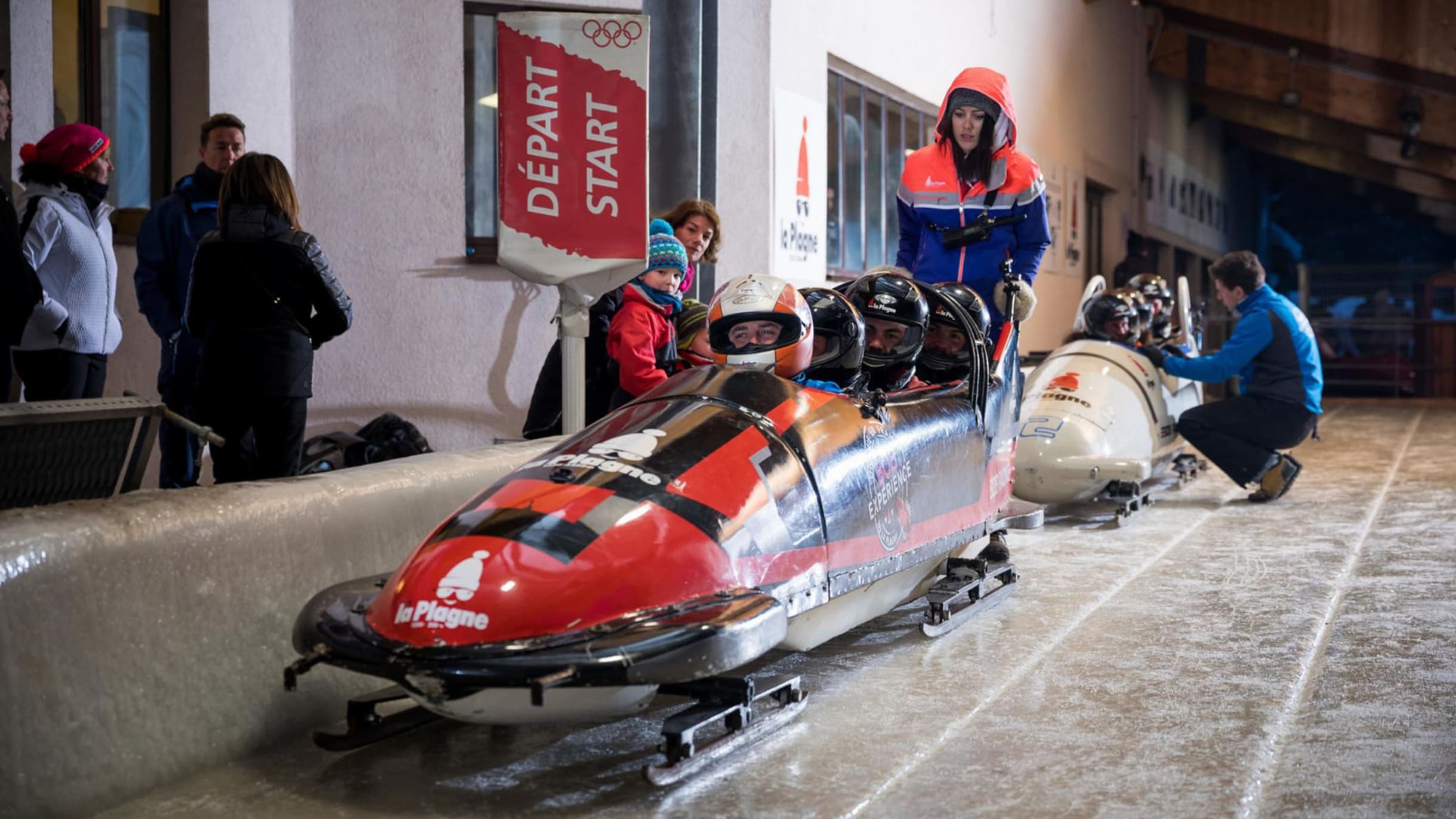 Piste de bobsleigh de La Plagne - Actualité Olympique