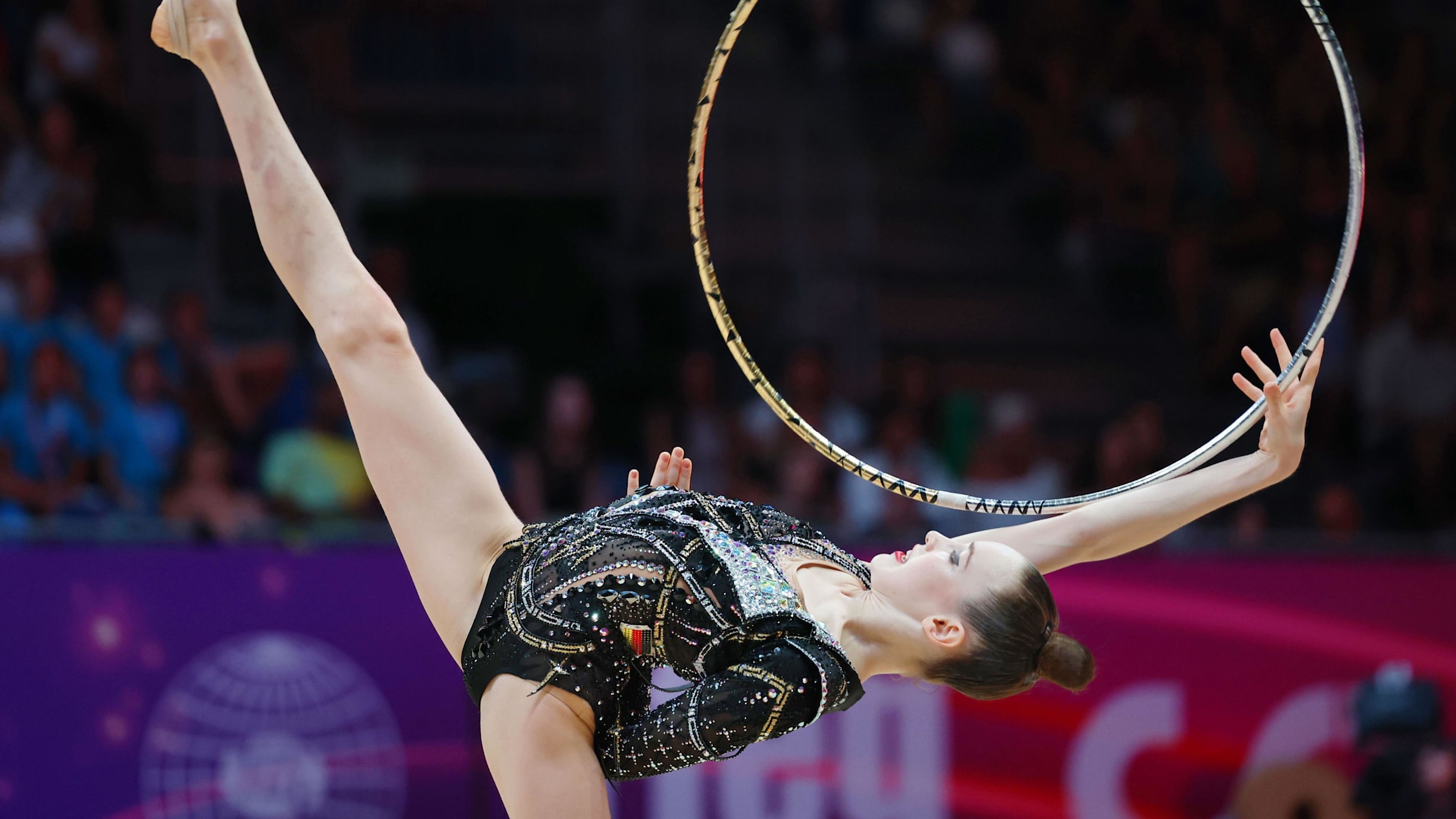 Darja Varfolomeev completes apparatus title sweep at 2023 World Rhythmic Gymnastics Championships