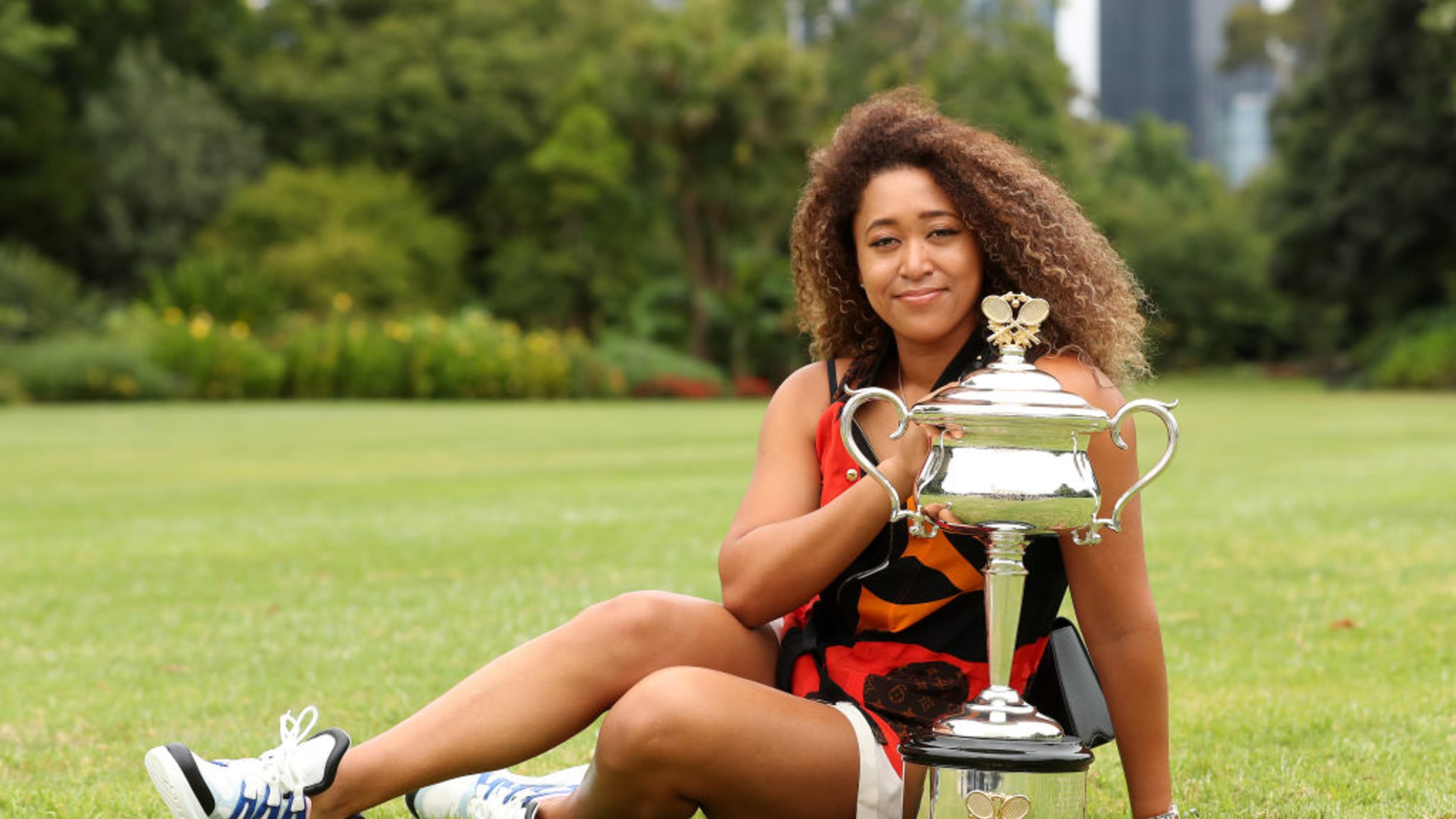 Look: Naomi Osaka's butterfly encounter at Austalian Open 2021