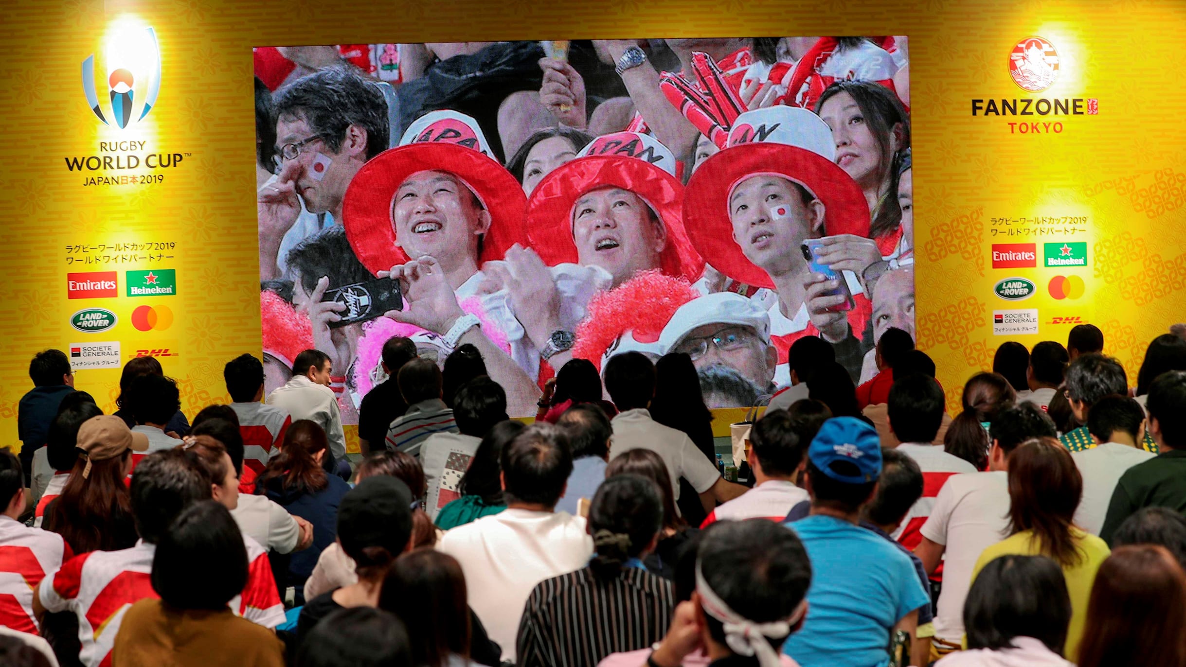 ラグビーW杯】大画面でみんなと盛り上がろう！ 注目のパブリックビュー