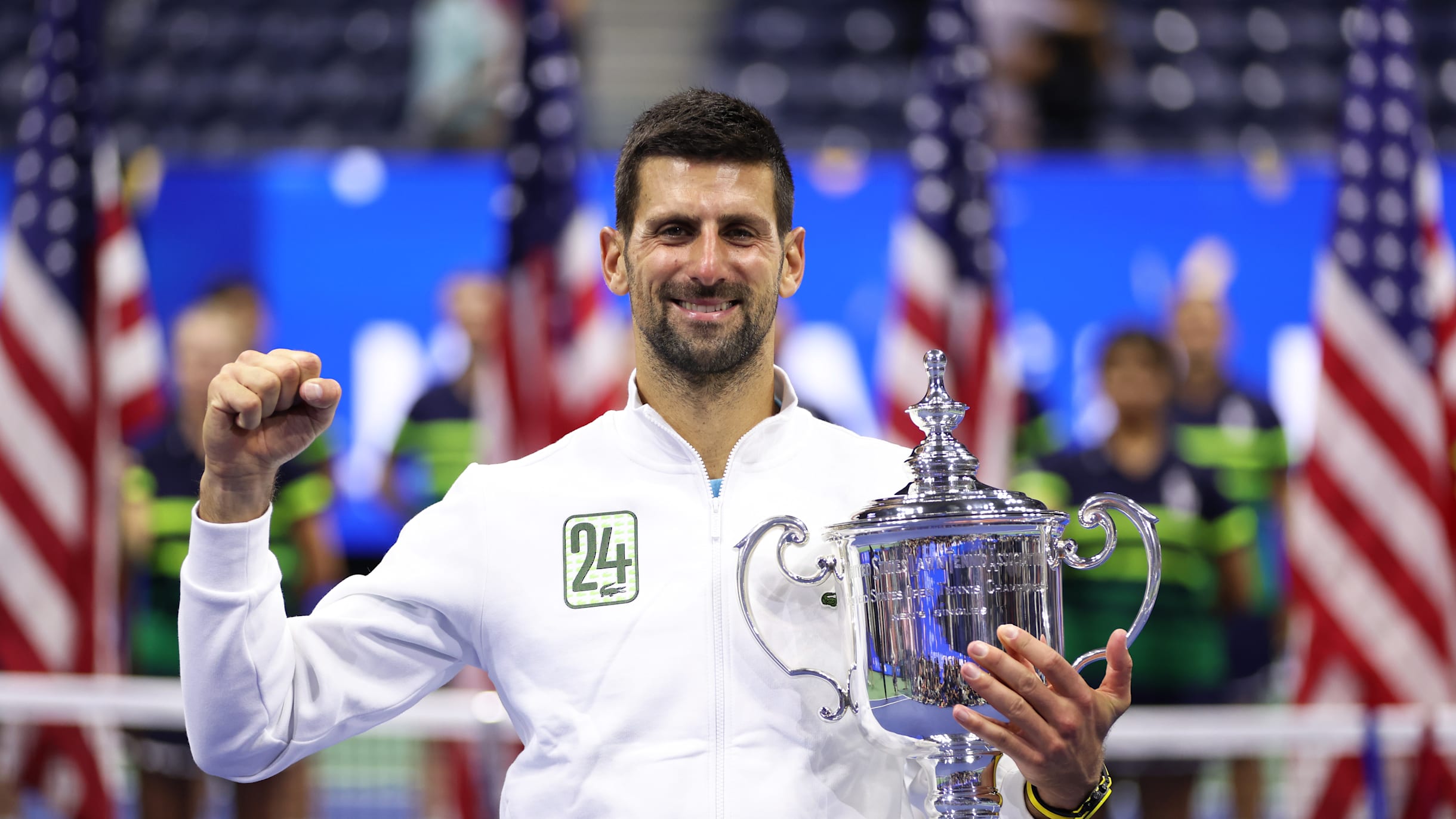 US Open 2023 mens singles final Novak Djokovic beats Daniil Medvedev to equal Open era slam singles titles record
