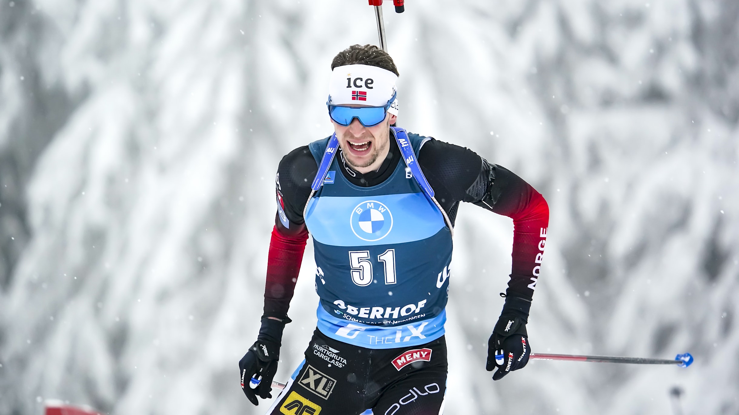 Norwegian biathlete Sturla Holm Lægreid claims individual World title