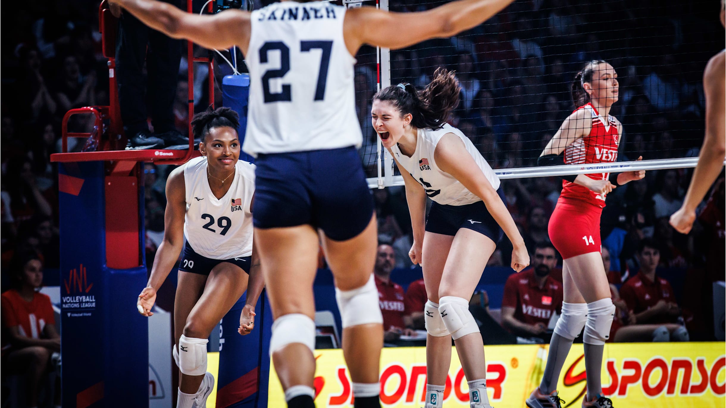 USA Womens volleyball Meet the talented newcomers who have joined the Olympic champion team