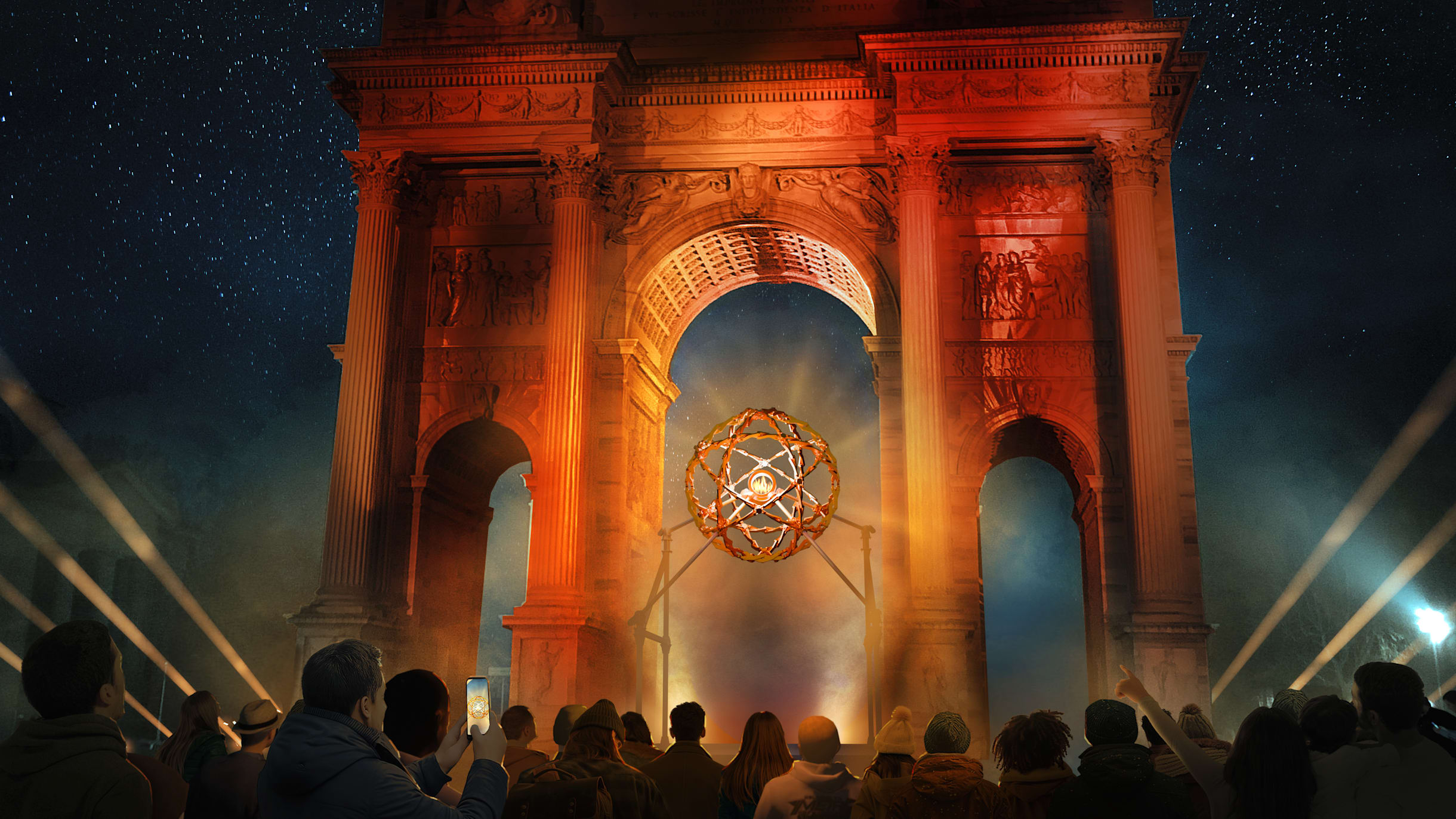 Watch the lighting of the Olympic Cauldrons for Milano Cortina ...