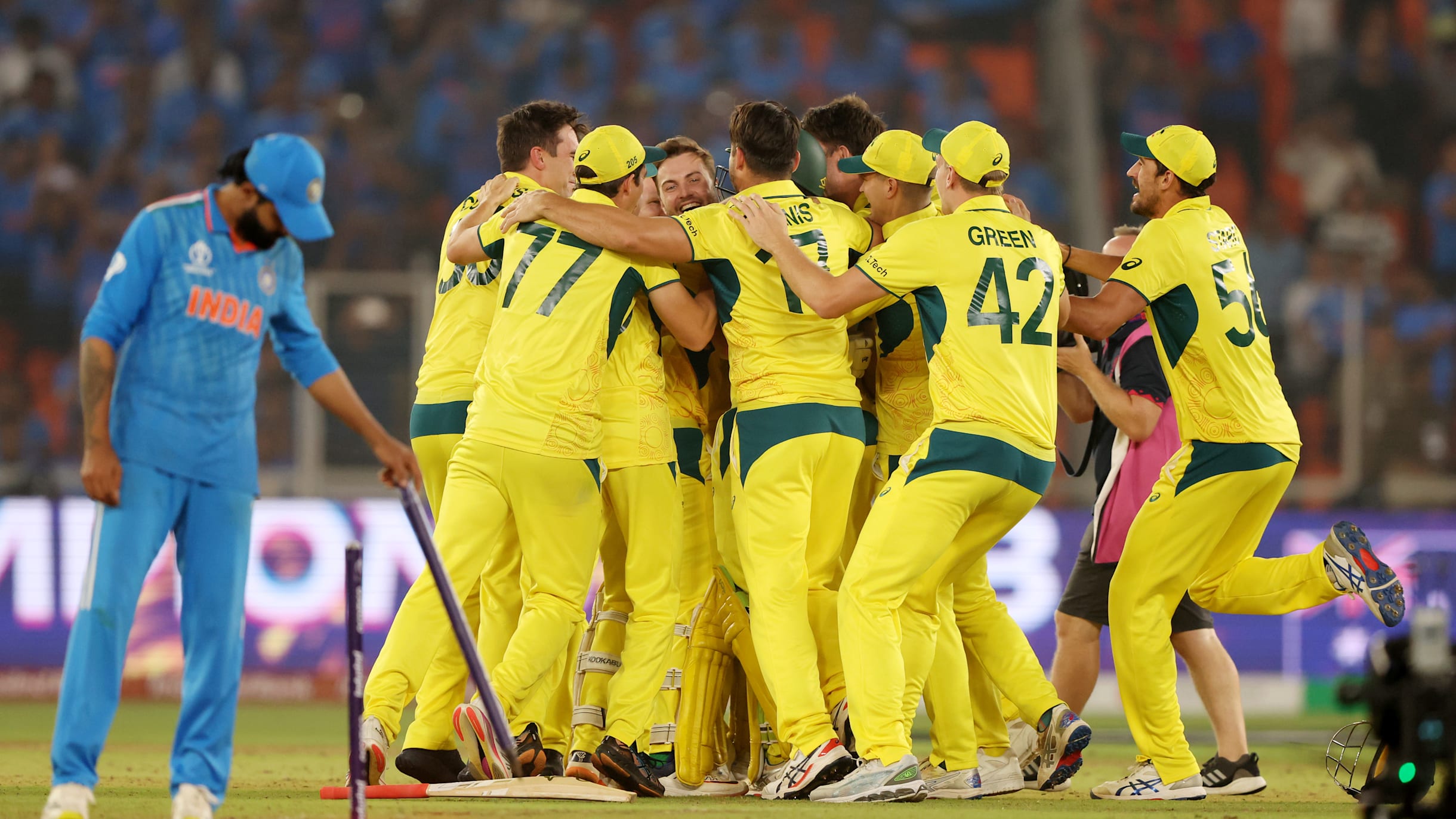 Australia win Cricket World Cup after beating India by six wickets